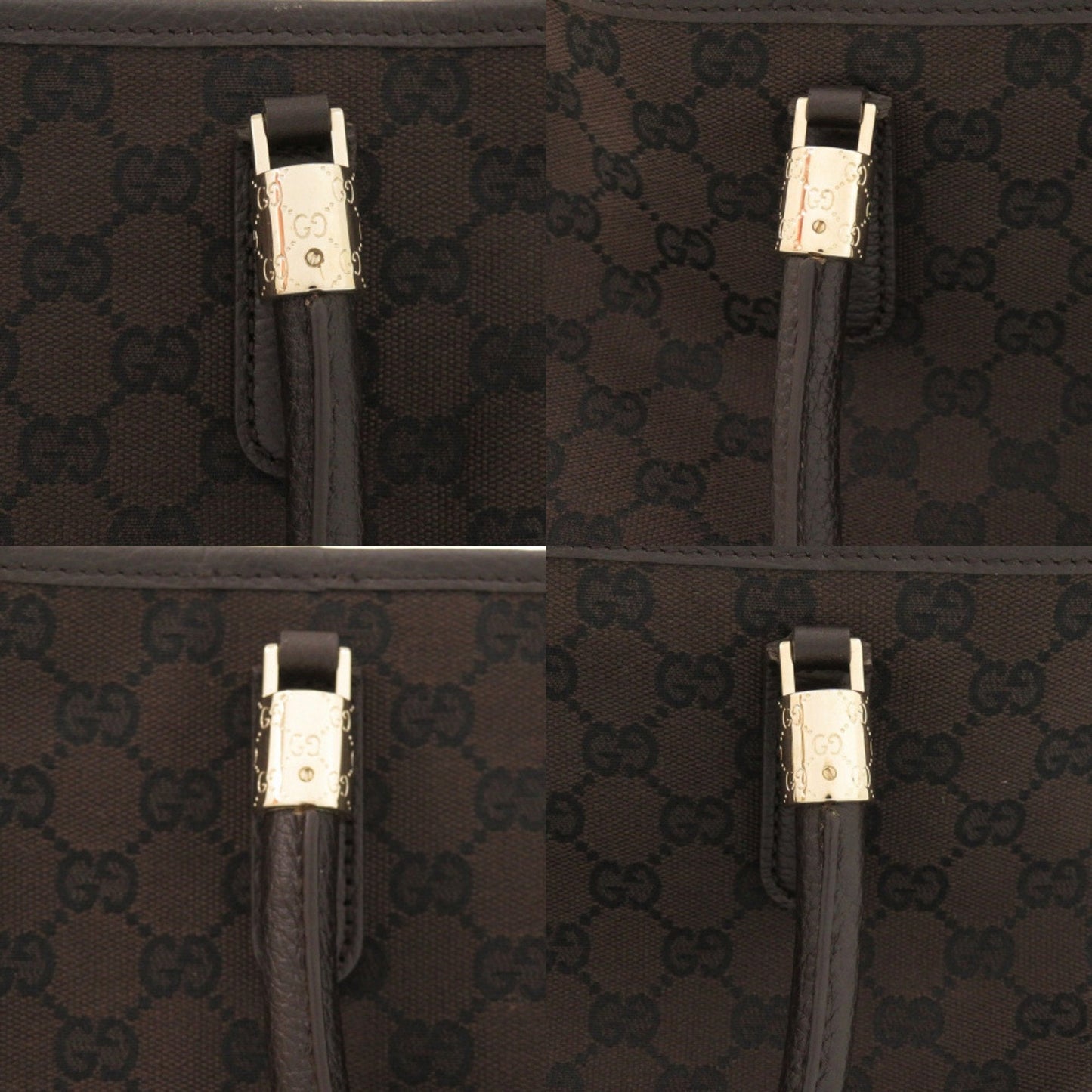 Gucci Gg Canvas Brown Gg Canvas Tote Bag