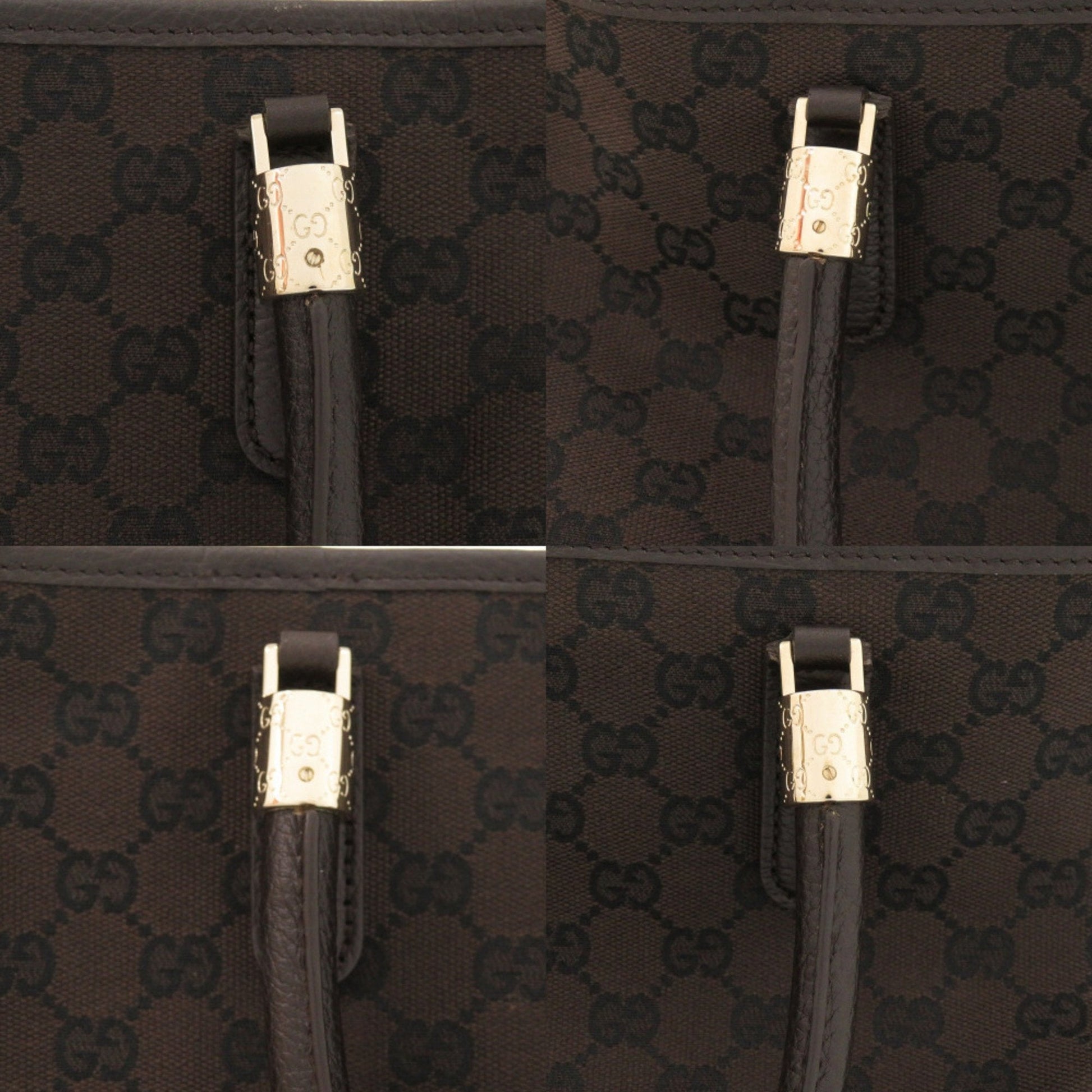 Gucci Gg Canvas Brown Gg Canvas Tote Bag