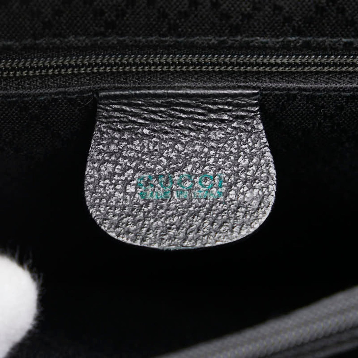 Gucci Bamboo Black Suede Leather Shoulder Bag Tote Bag