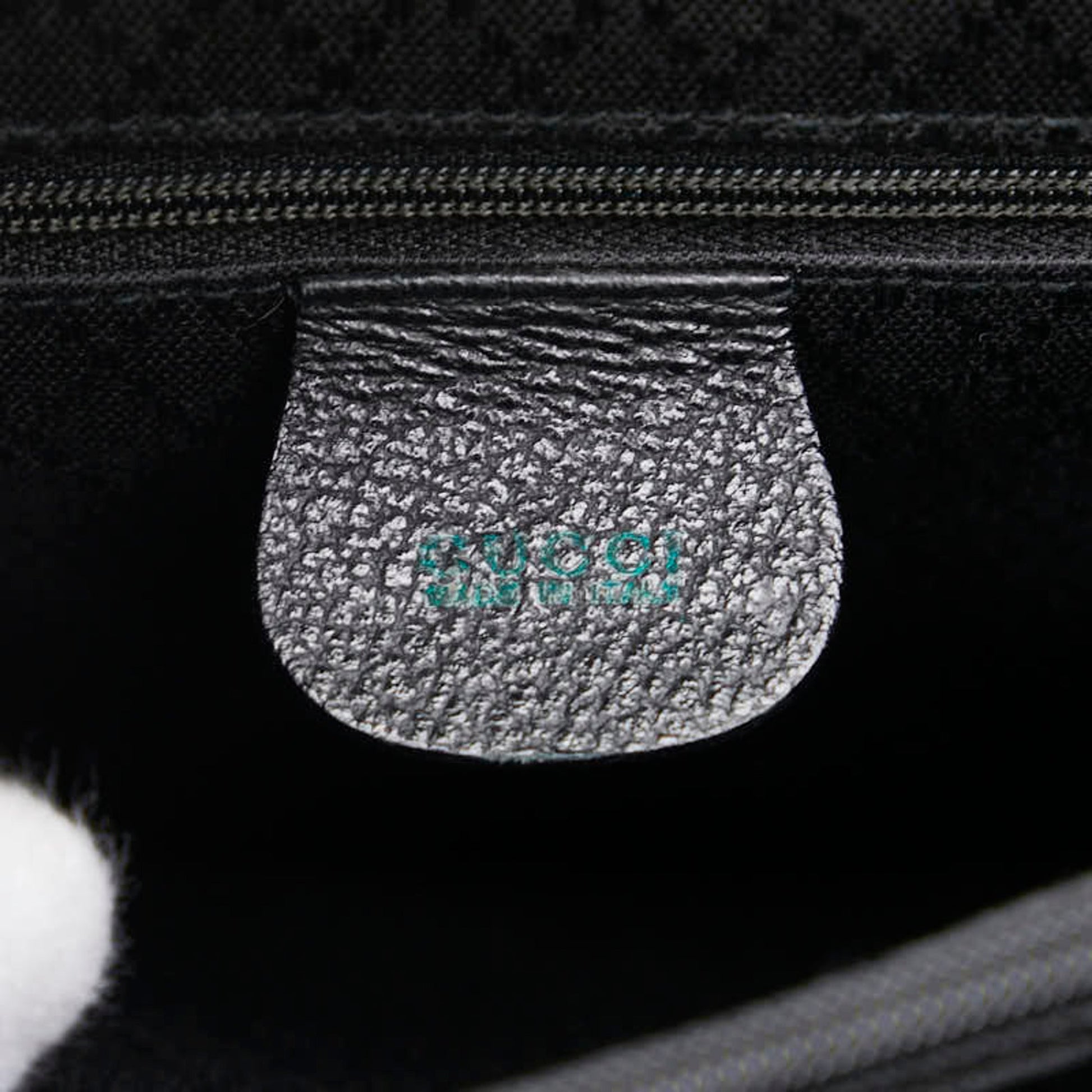 Gucci Bamboo Black Suede Leather Shoulder Bag Tote Bag