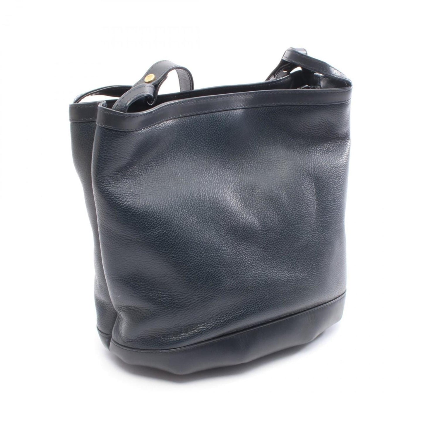 Gucci Navy Leather Shoulder Bag