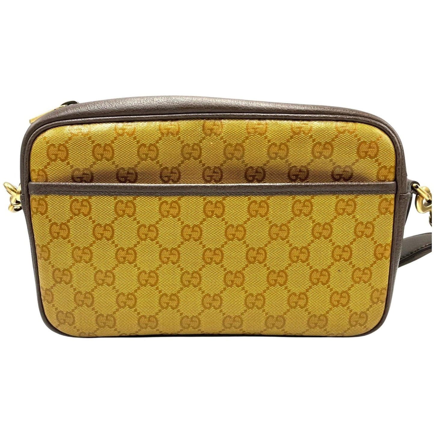 Gucci Brown Pvc Shoulder Bag