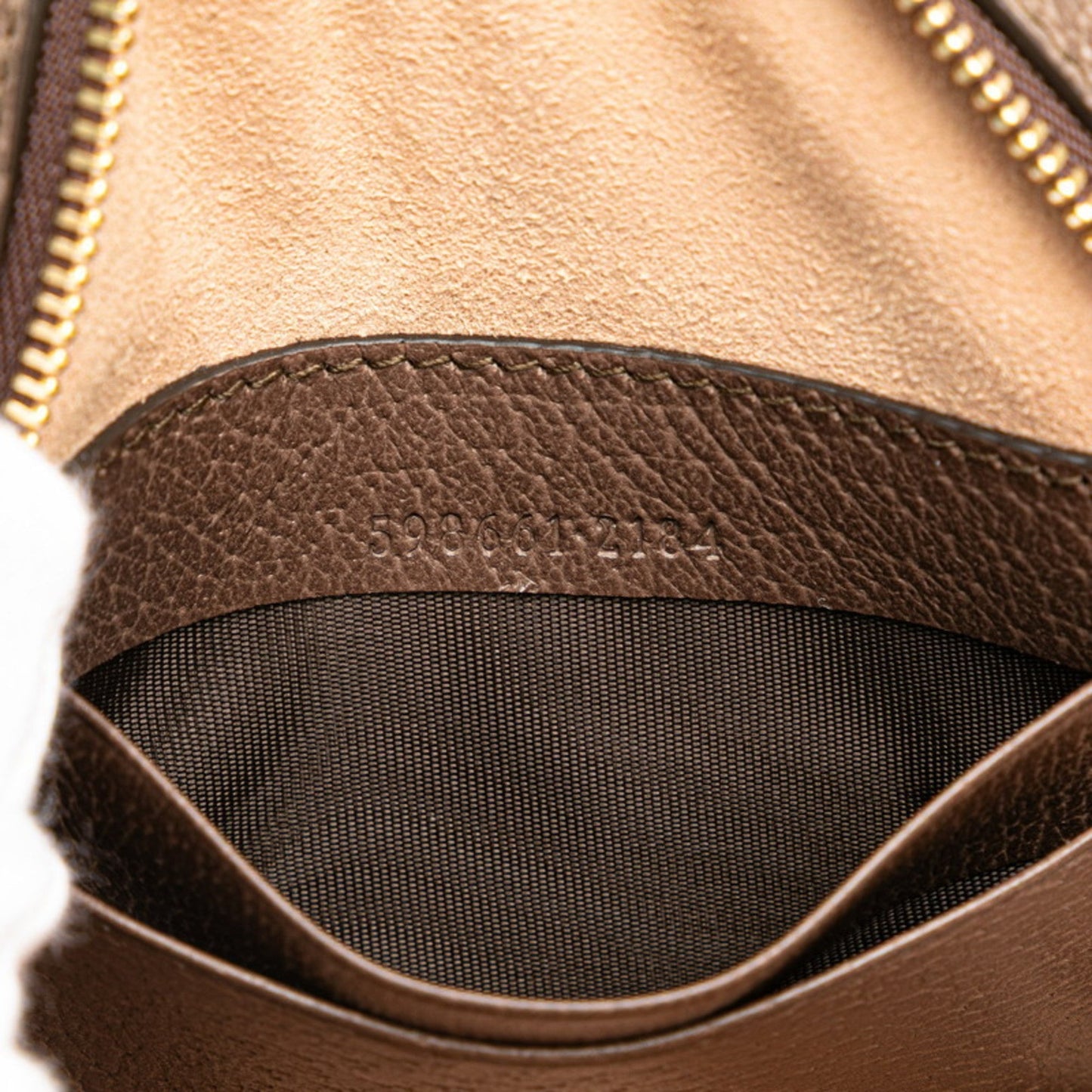 Gucci Beige Brown Pvc Leather Backpack