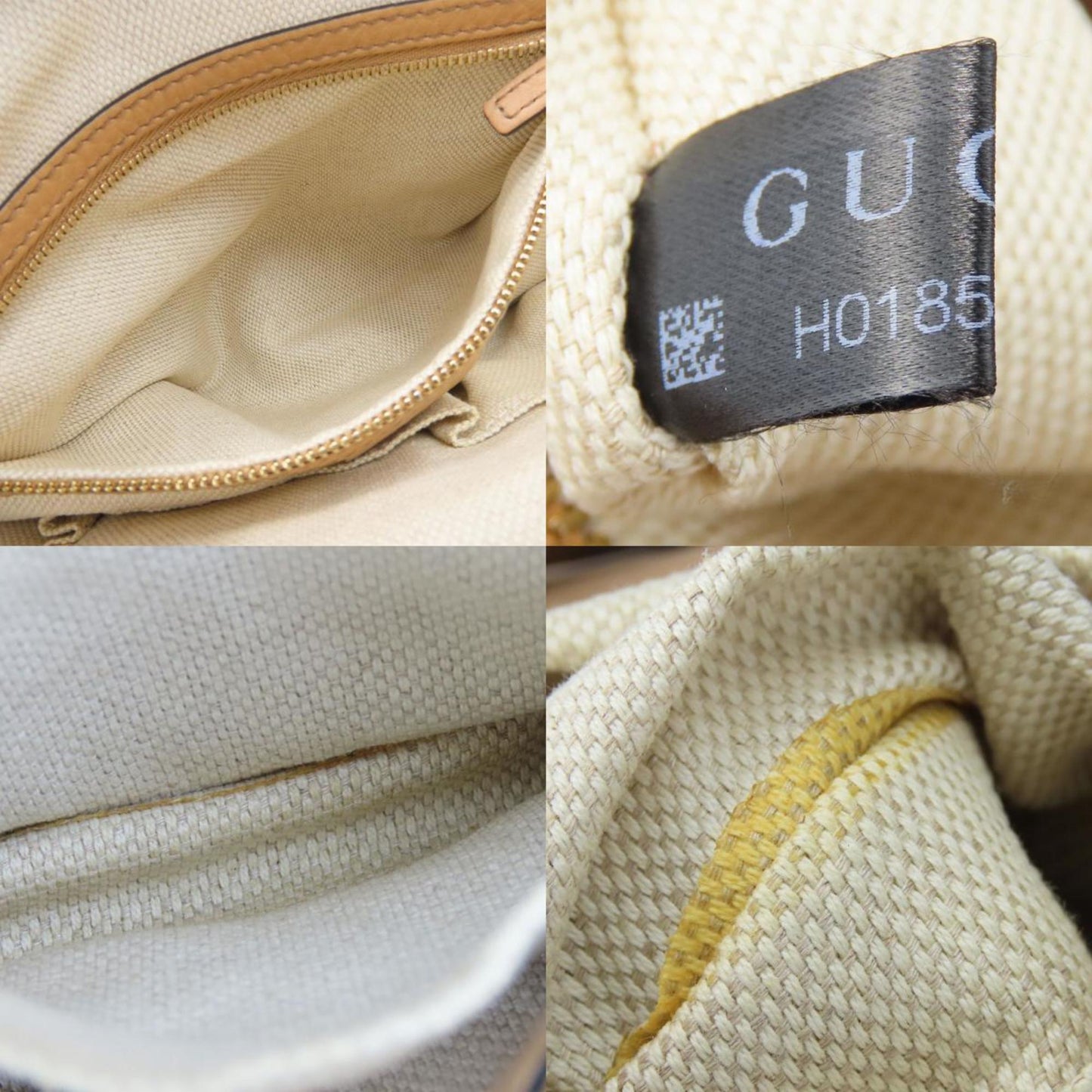 Gucci Beige Leather Handbag Shoulder Bag