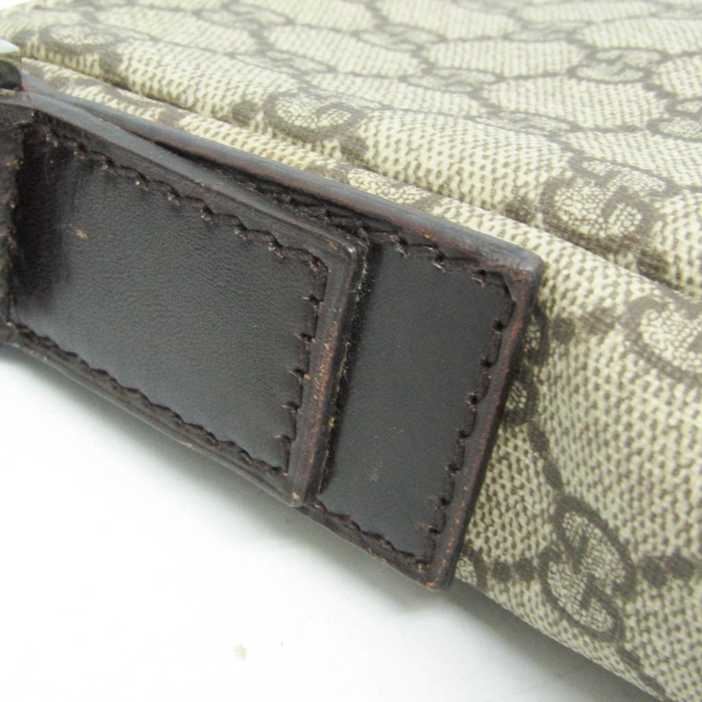 Gucci Beige Brown Gg Supreme Shoulder Bag