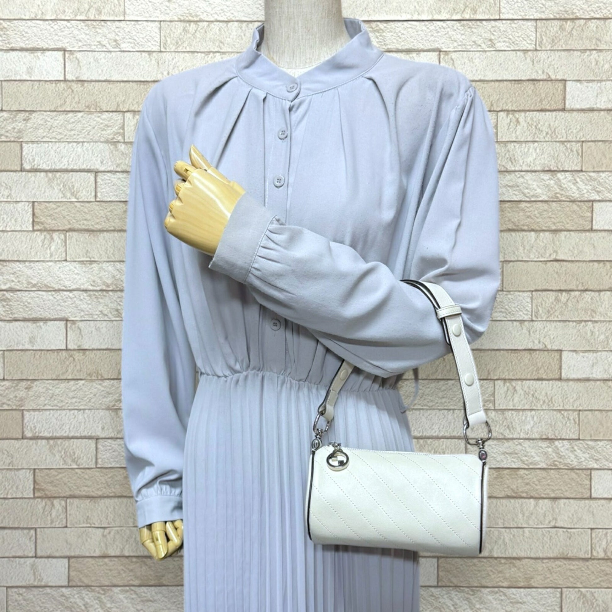 Gucci White Leather Handbag