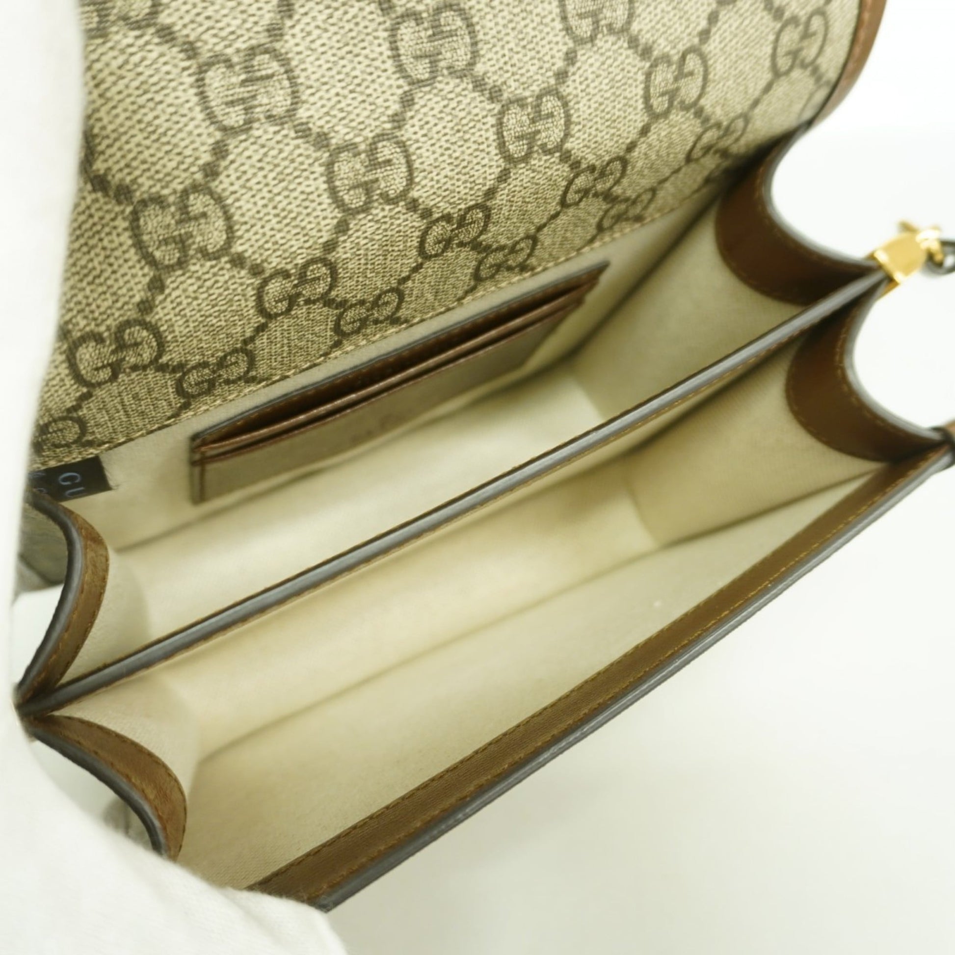 Gucci Brown Pvc Shoulder Bag