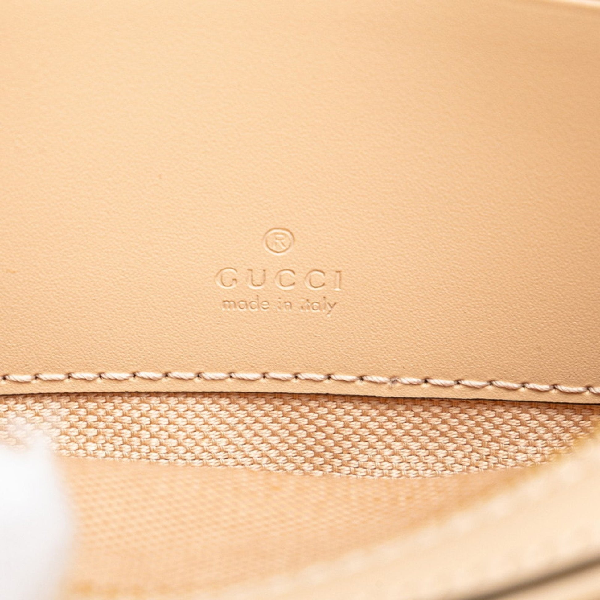 Gucci Beige Leather Shoulder Bag