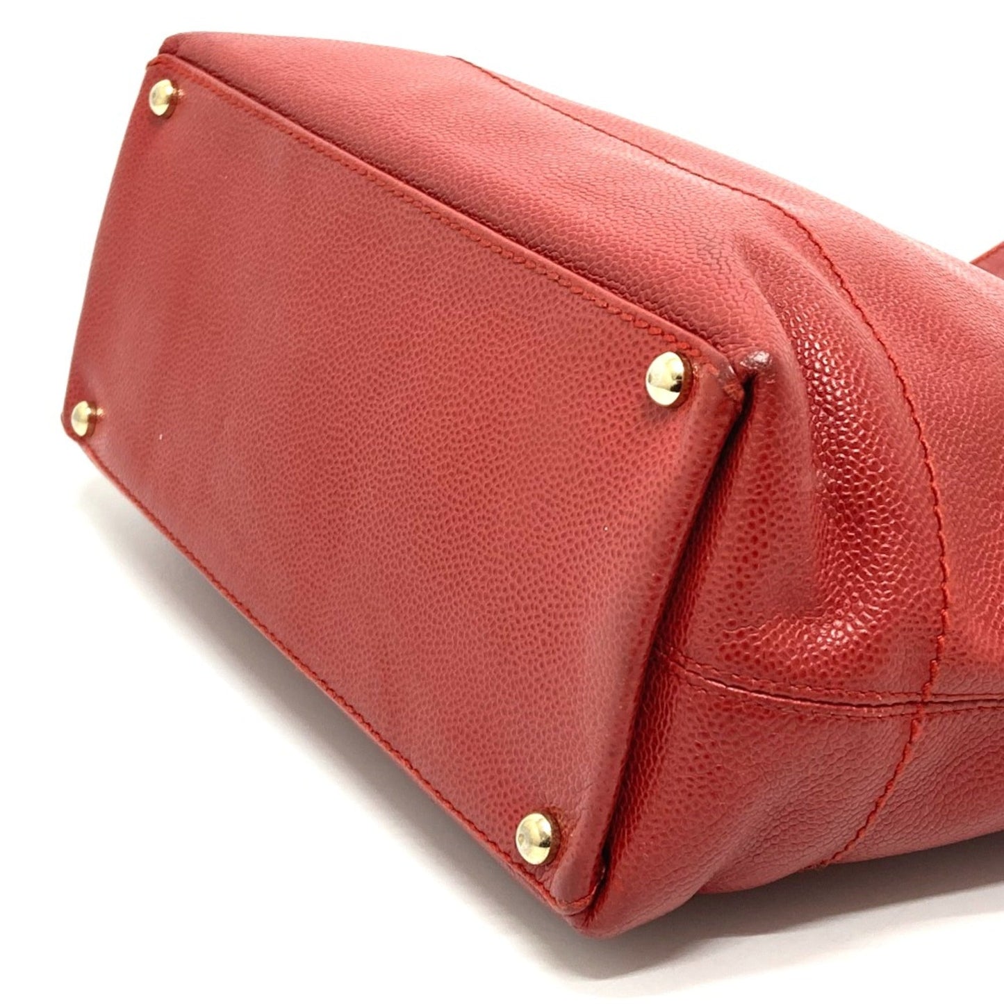 Chanel CC Mark bag   Tote Bag Red