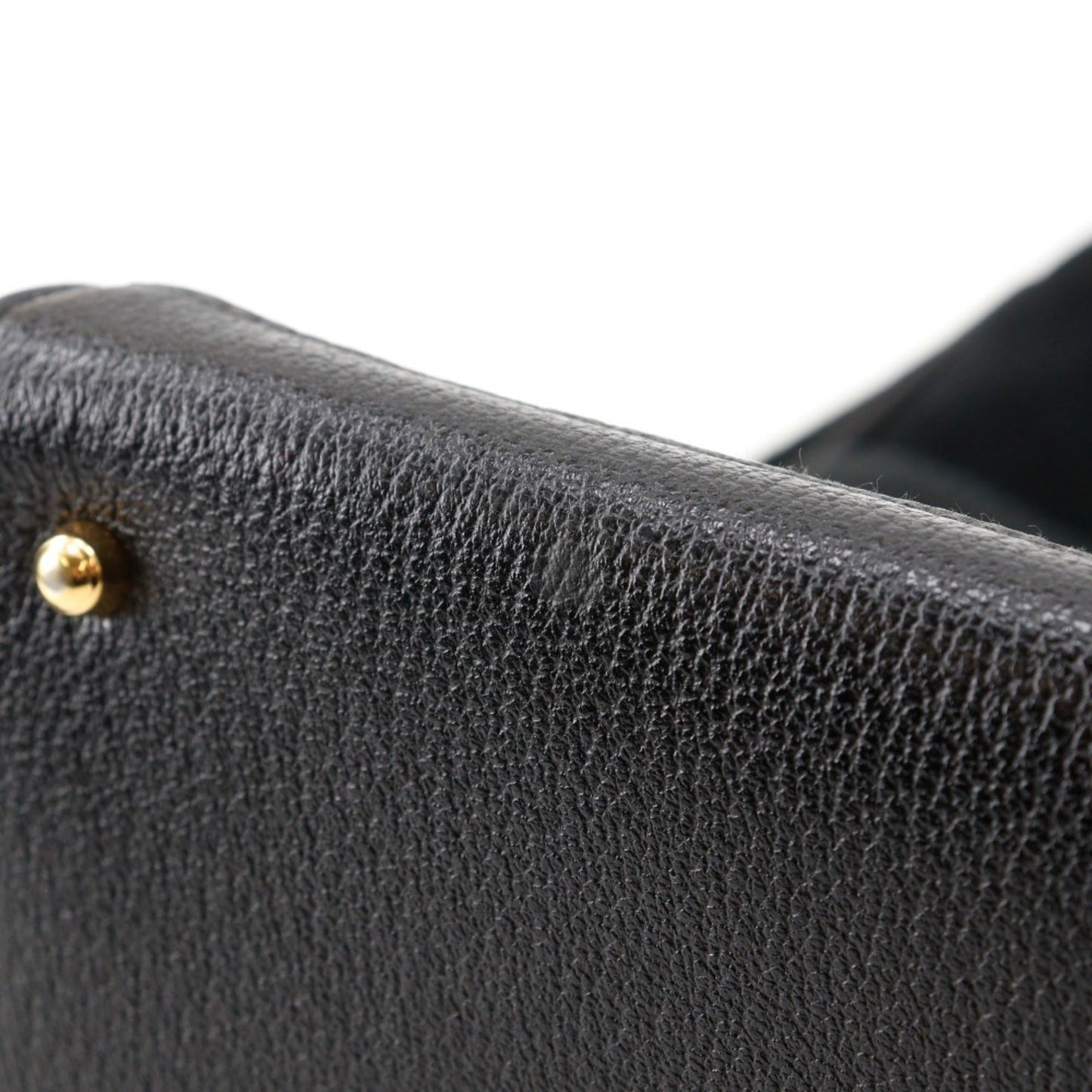 Gucci Black Suede Tote Bag
