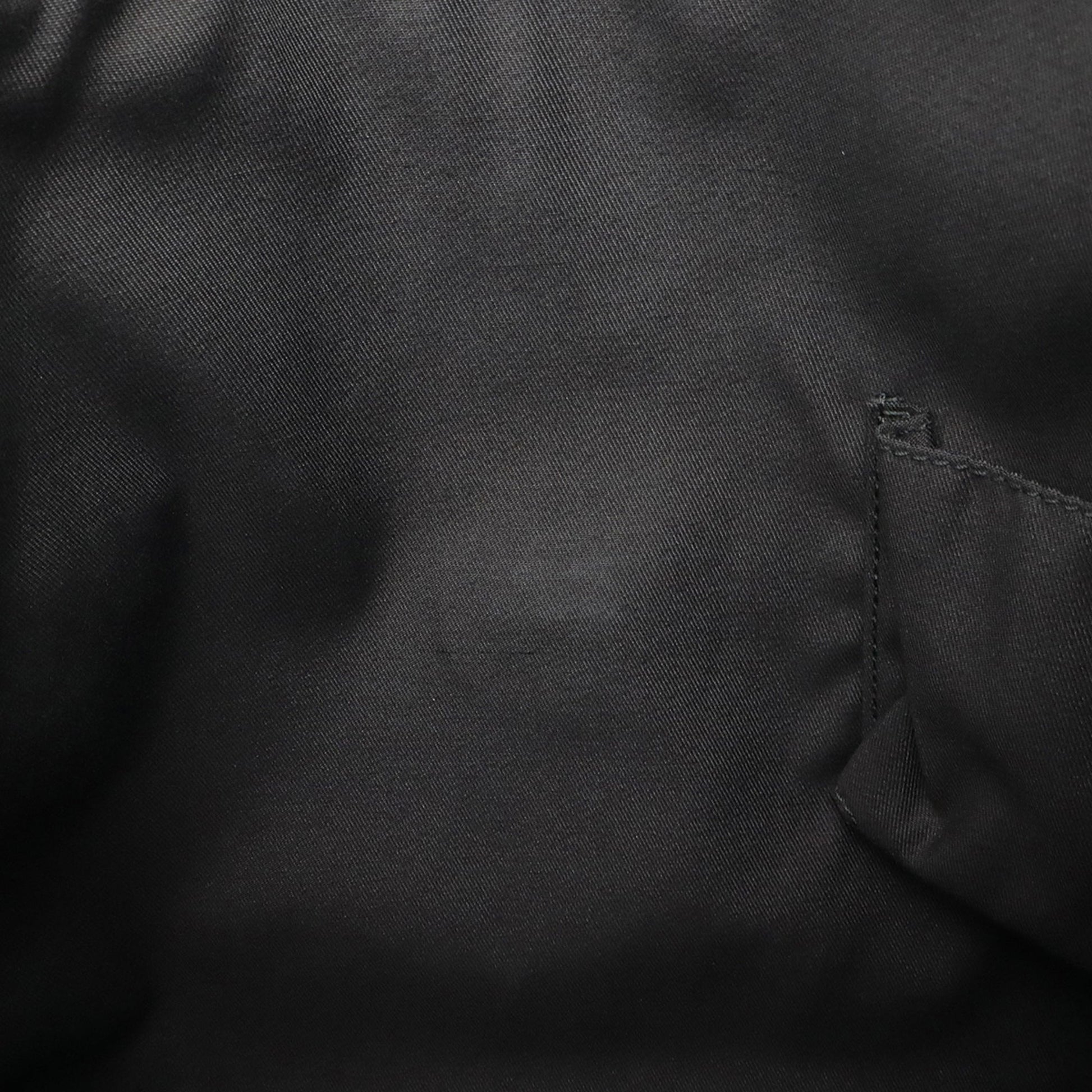Gucci Black Canvas Leather Shoulder Bag