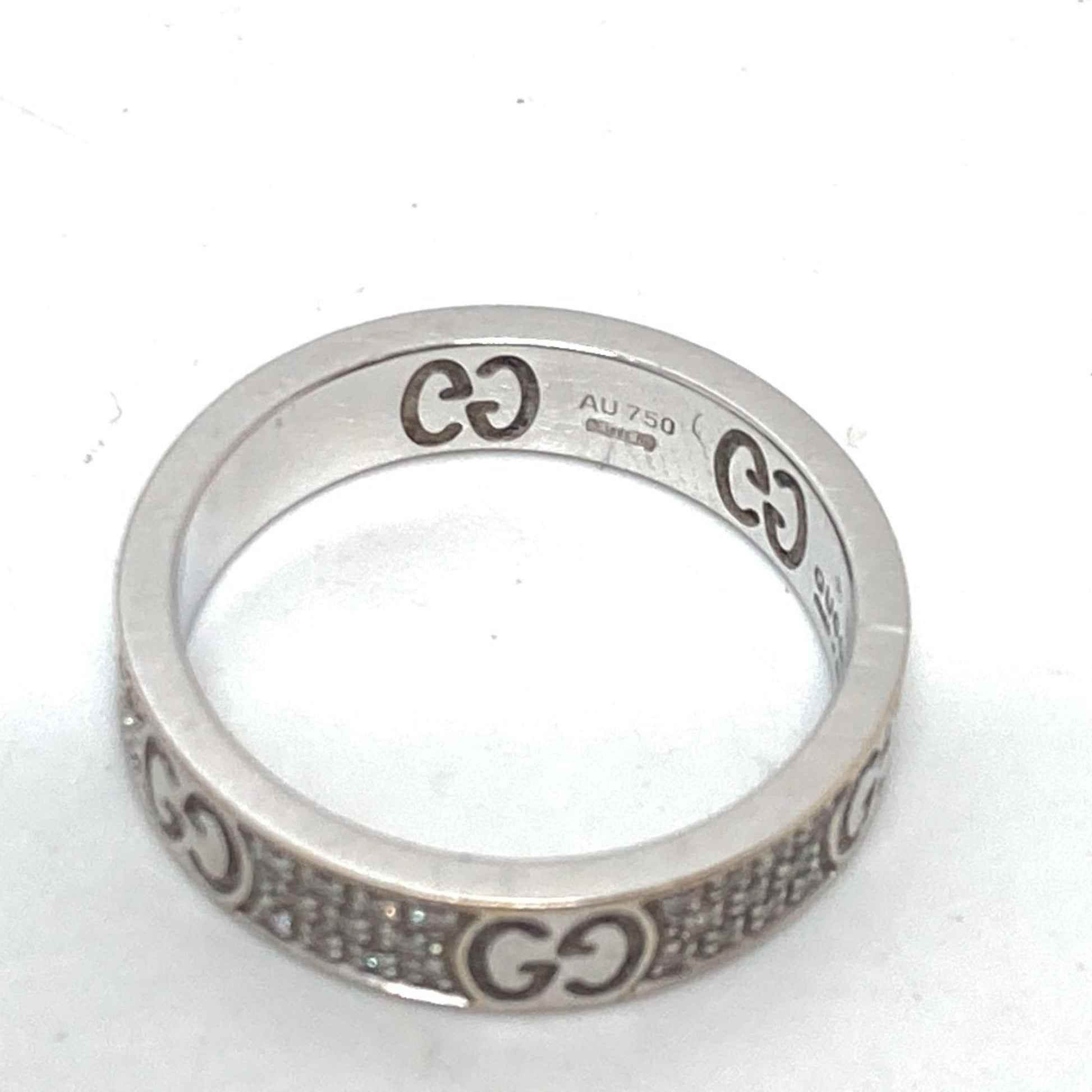 Gucci White Gold (18K) Band Ring