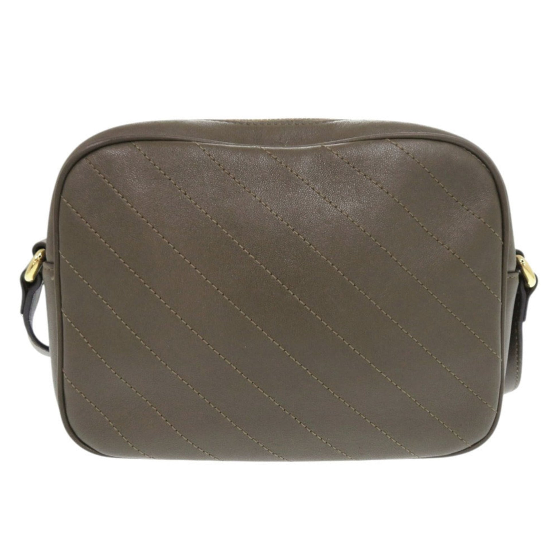 Gucci Brown Leather Shoulder Bag