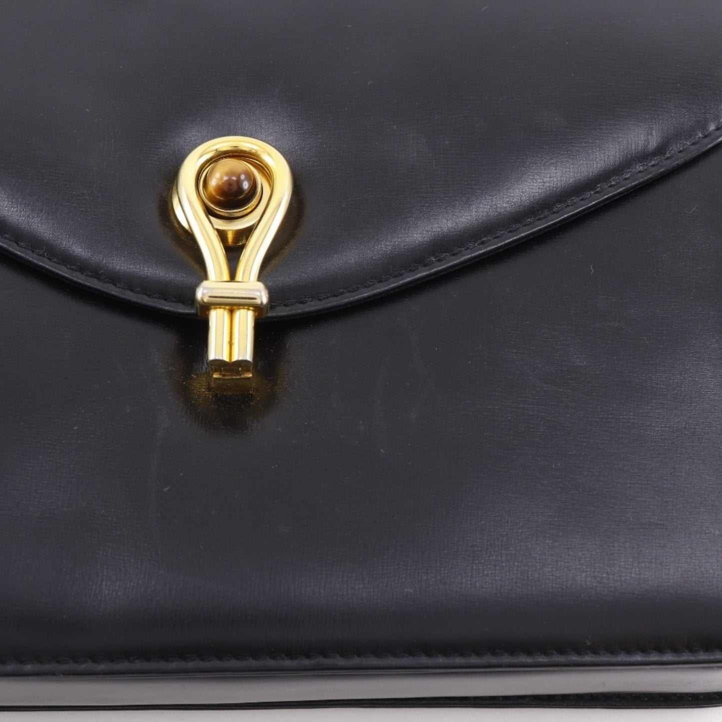 Gucci Black Leather Shoulder Bag