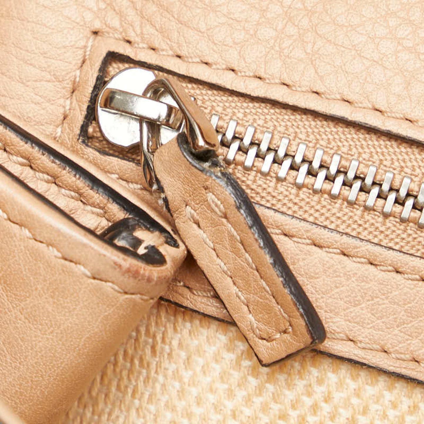 Gucci Brown Leather Shoulder Bag Tote Bag