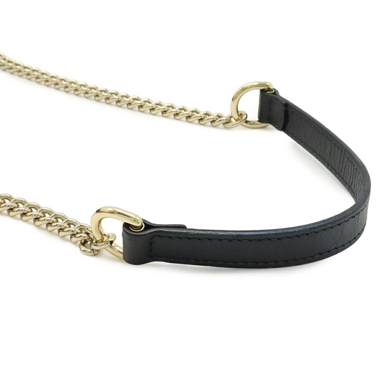 Gucci Black Leather Shoulder Bag