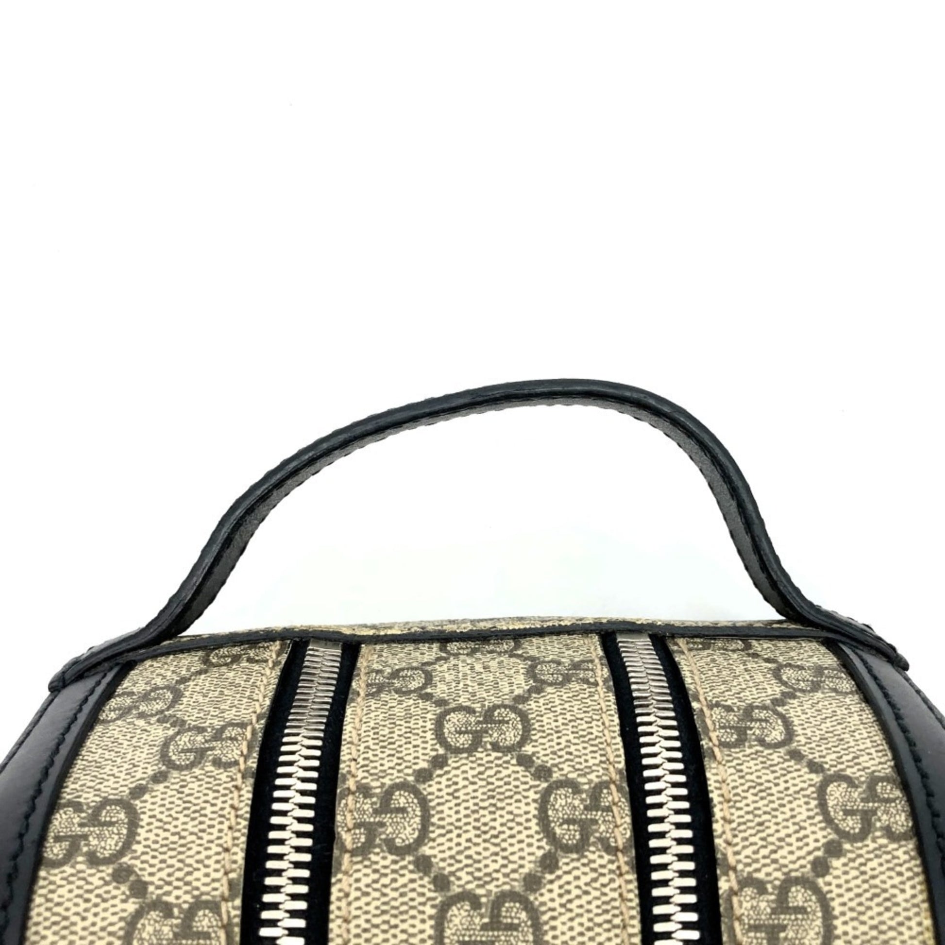 Gucci Beige Gg Supreme Leather Clutch Bag