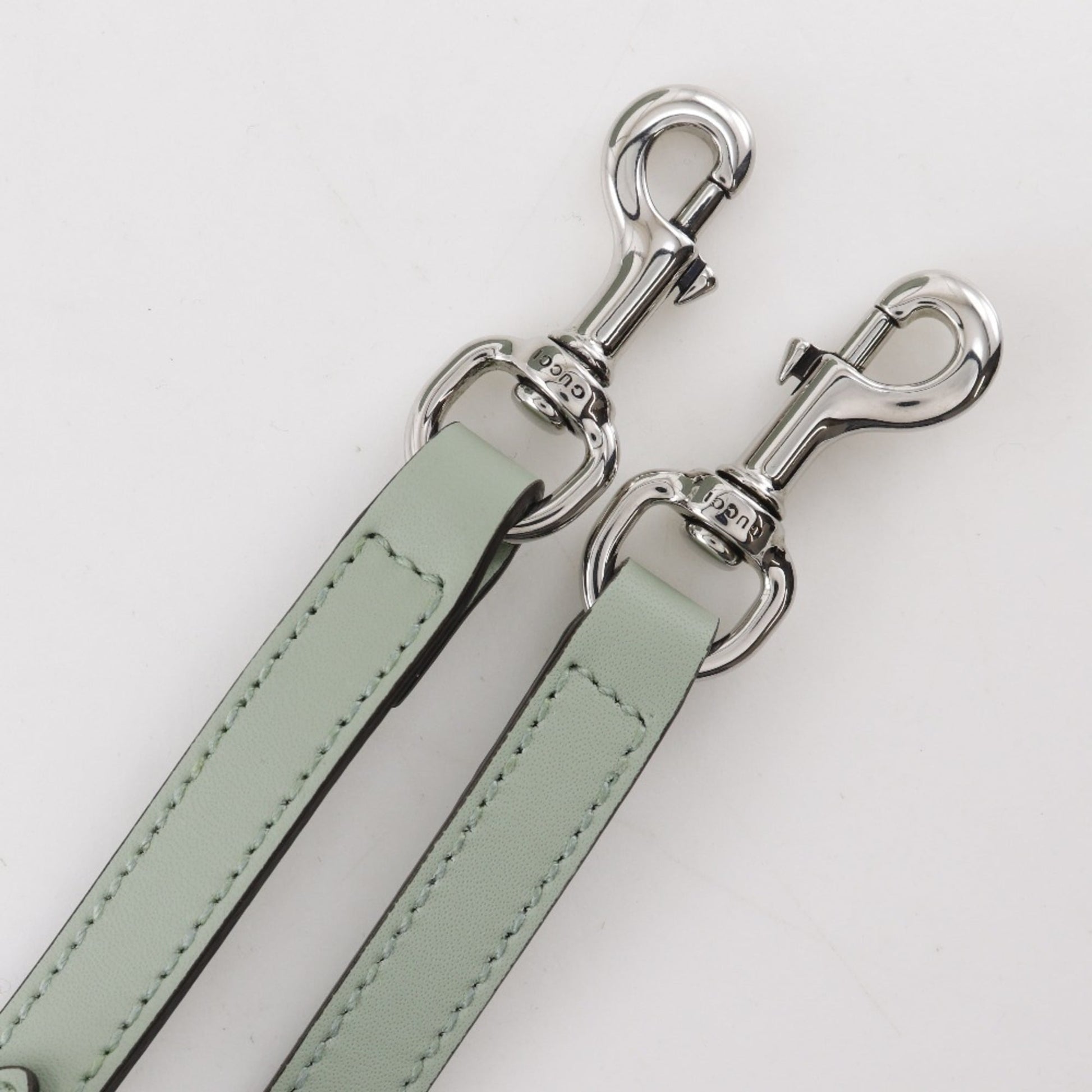 Gucci Green Pale Green Gg Canvas Shoulder Bag