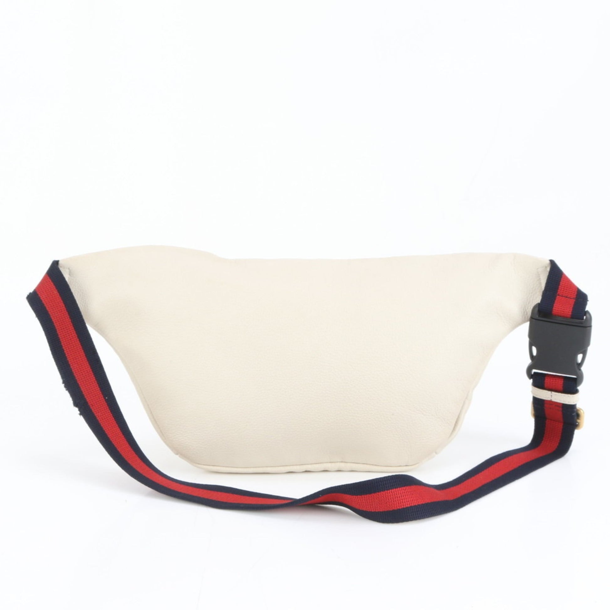 Gucci Beige Leather Pouch Sling Bag