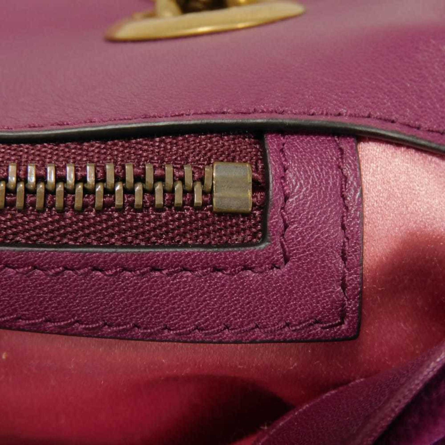 Gucci Purple Velvet Shoulder Bag