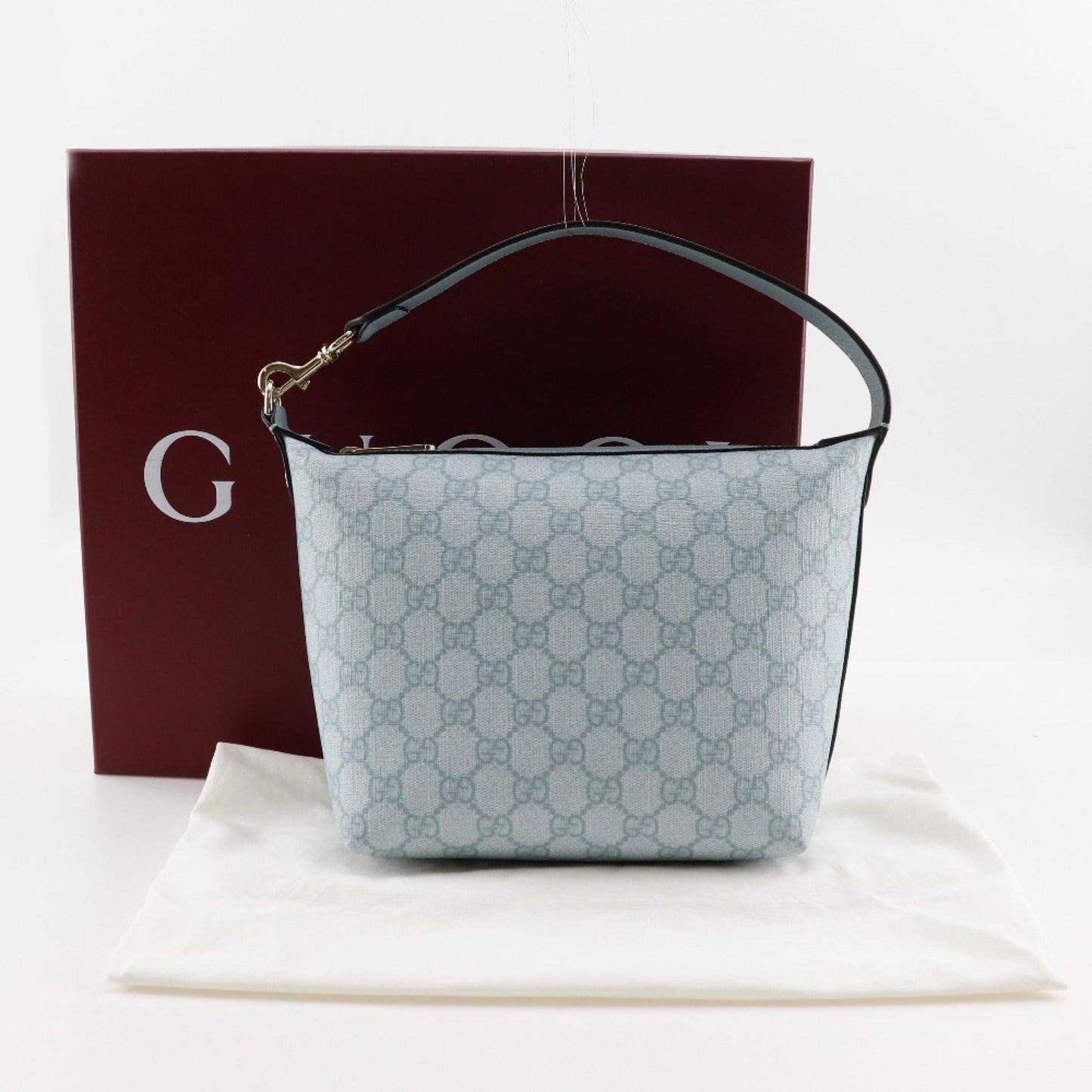 Gucci Ophidia Blue Gg Supreme Shoulder Bag