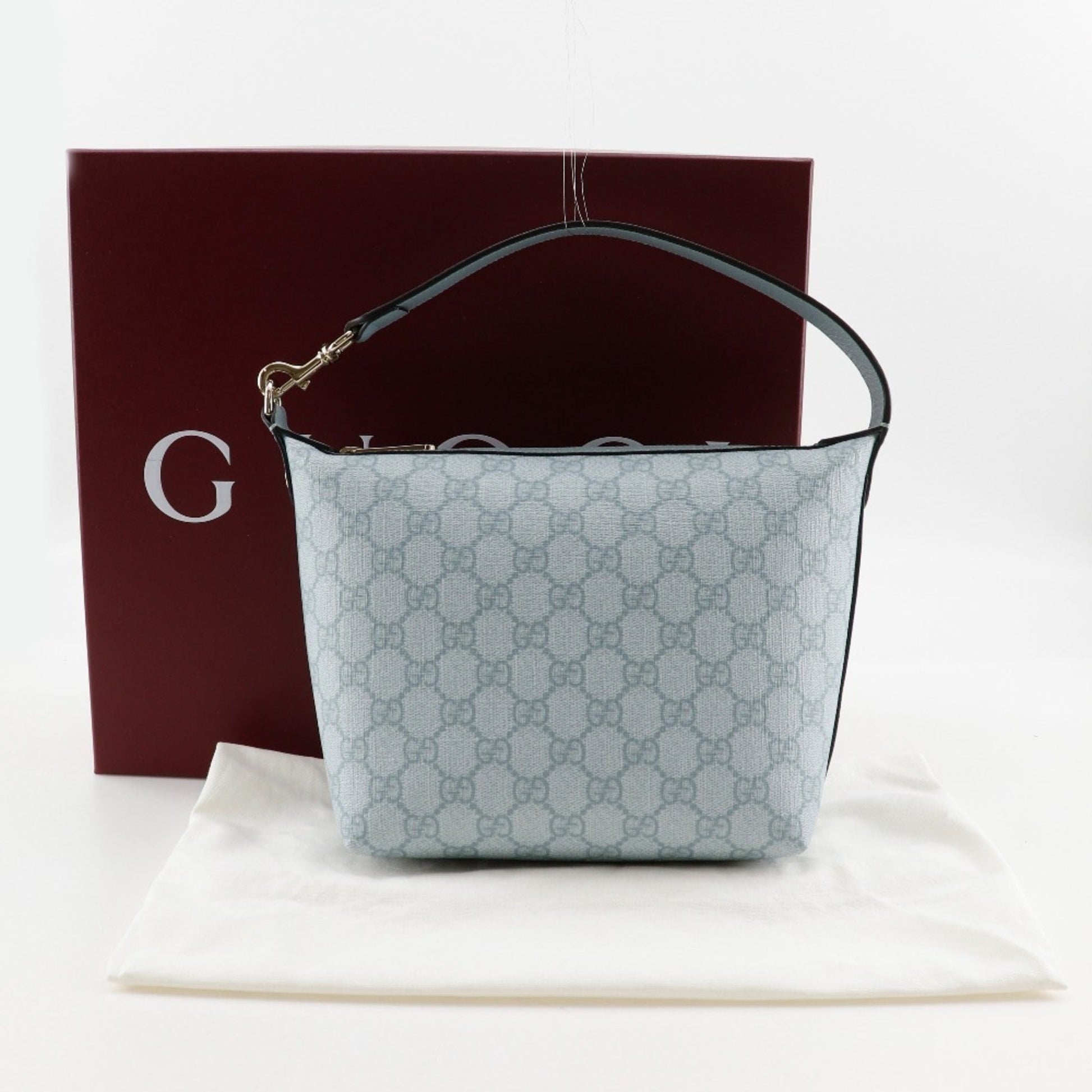 Gucci Ophidia Blue Gg Supreme Shoulder Bag