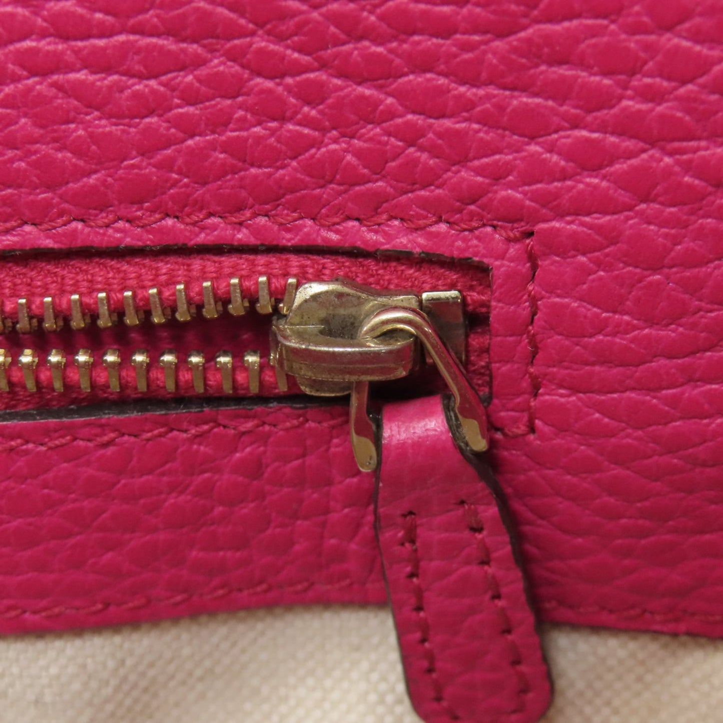 Gucci Pink Leather Tote Bag