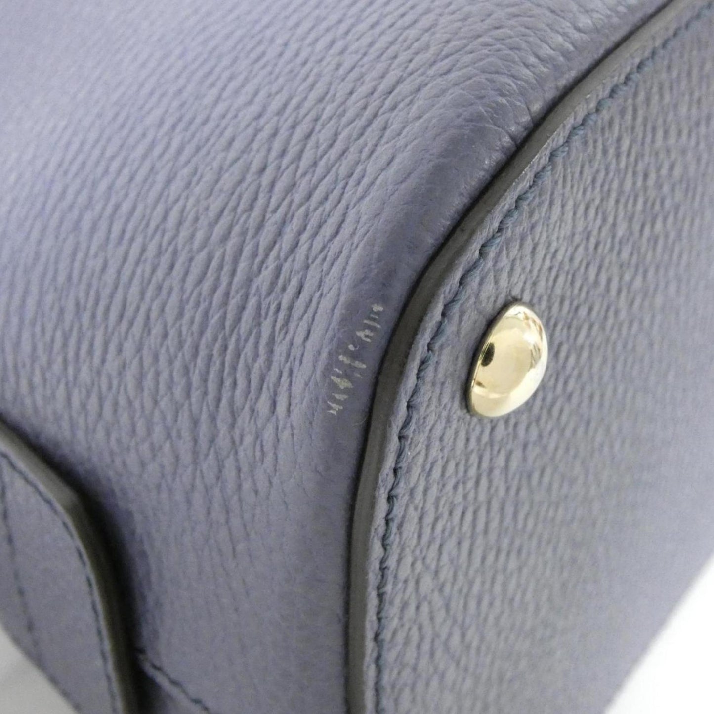 Gucci Blue Leather Handbag