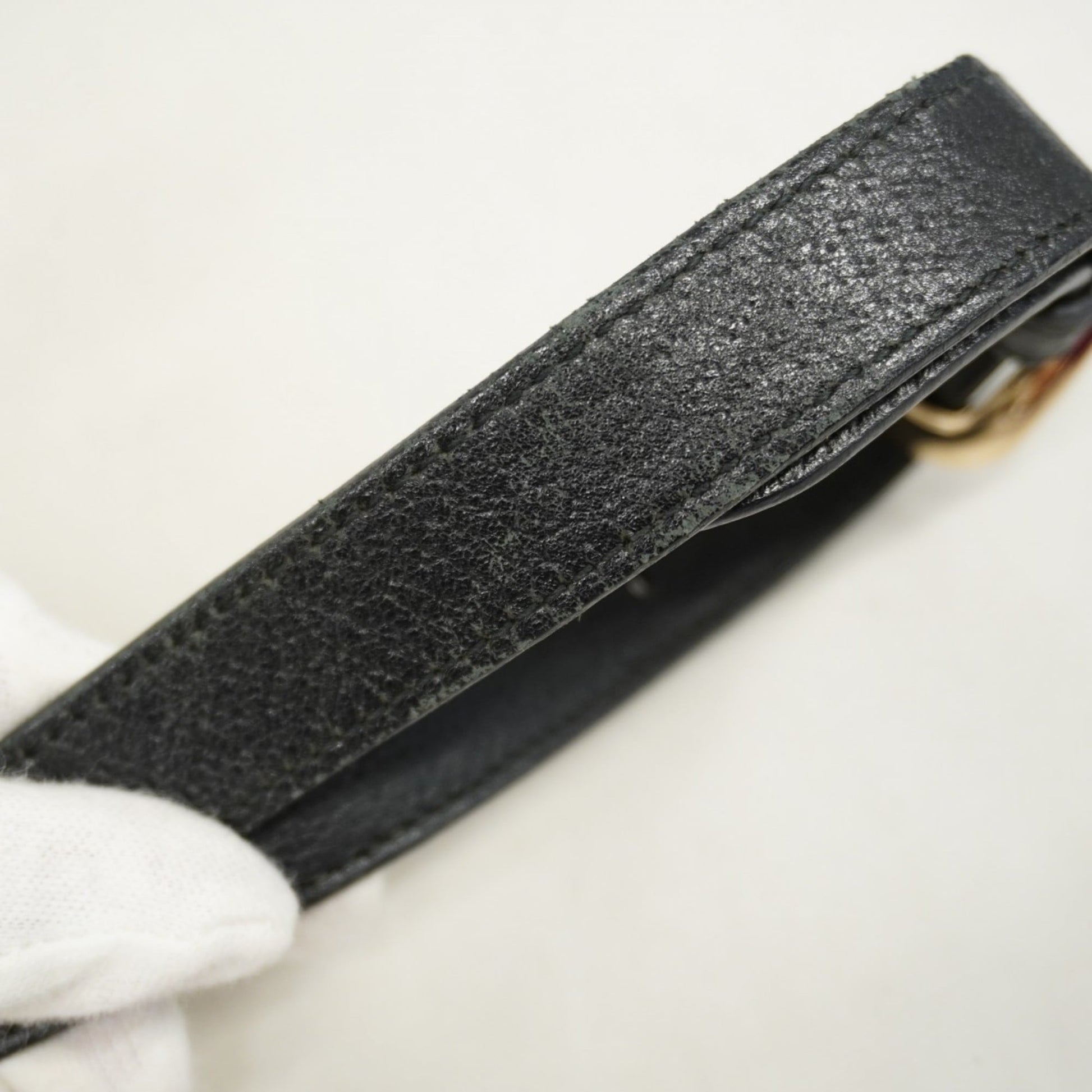 Gucci Black Canvas Shoulder Bag