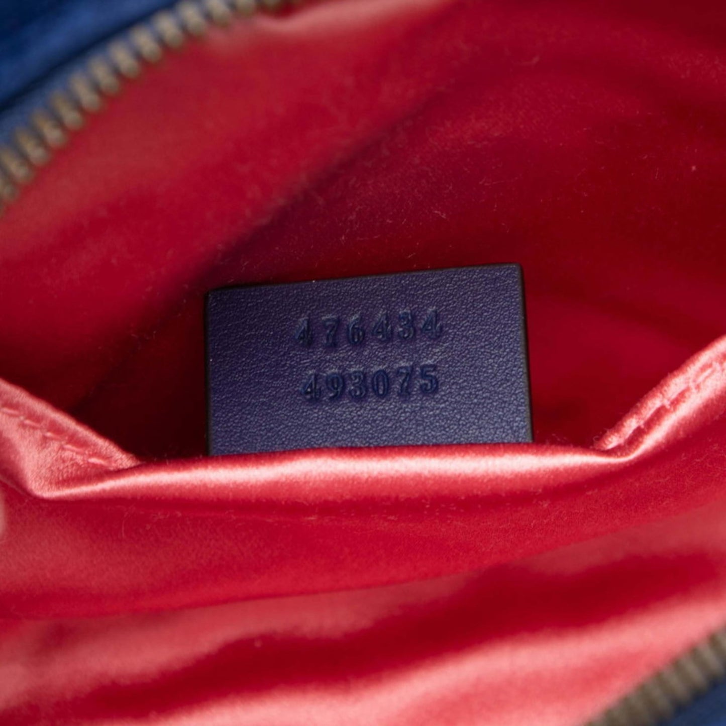 Gucci Gg Marmont Blue Leather Sling Bag