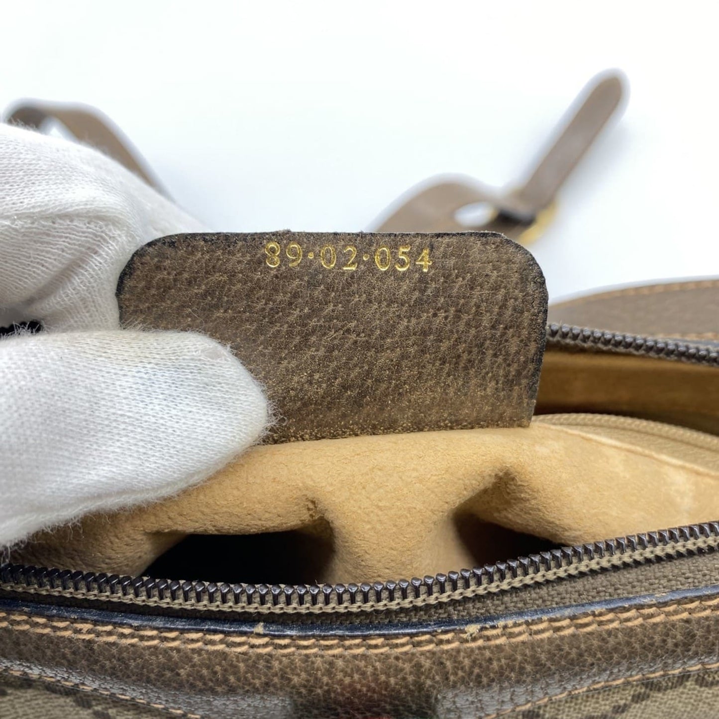 Gucci Sherry Line Beige Gg Supreme Shoulder Bag