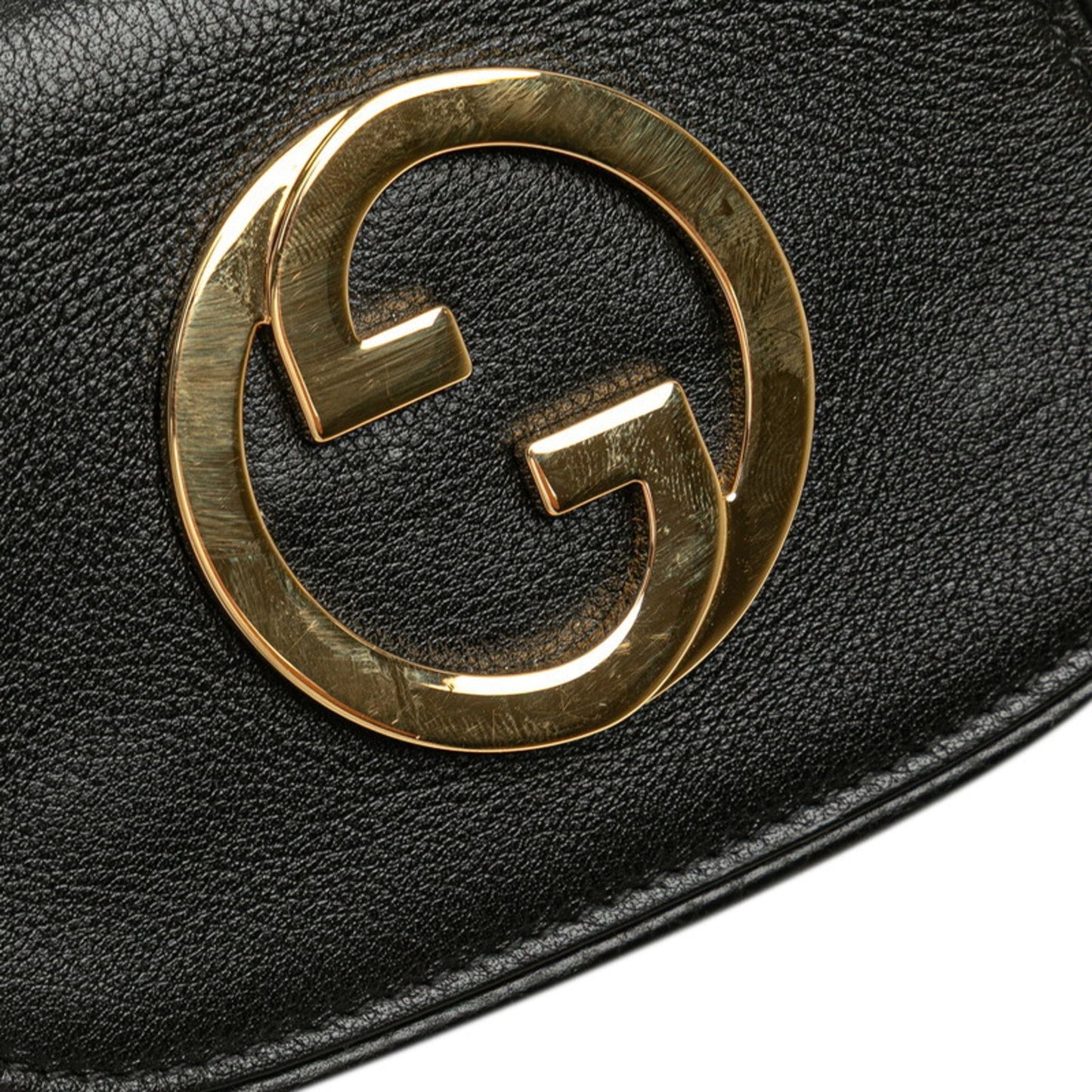 Gucci Black Leather Shoulder Bag
