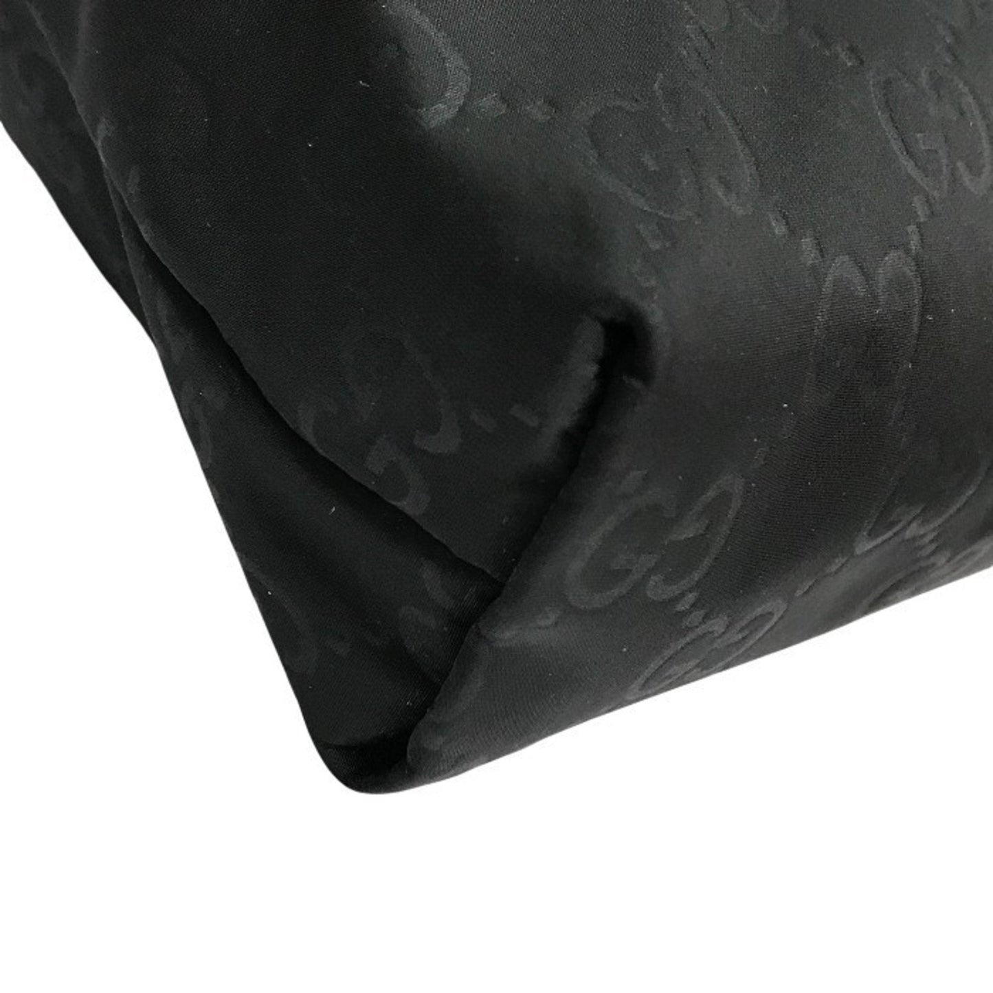 Gucci Black Nylon Leather Shoulder Bag