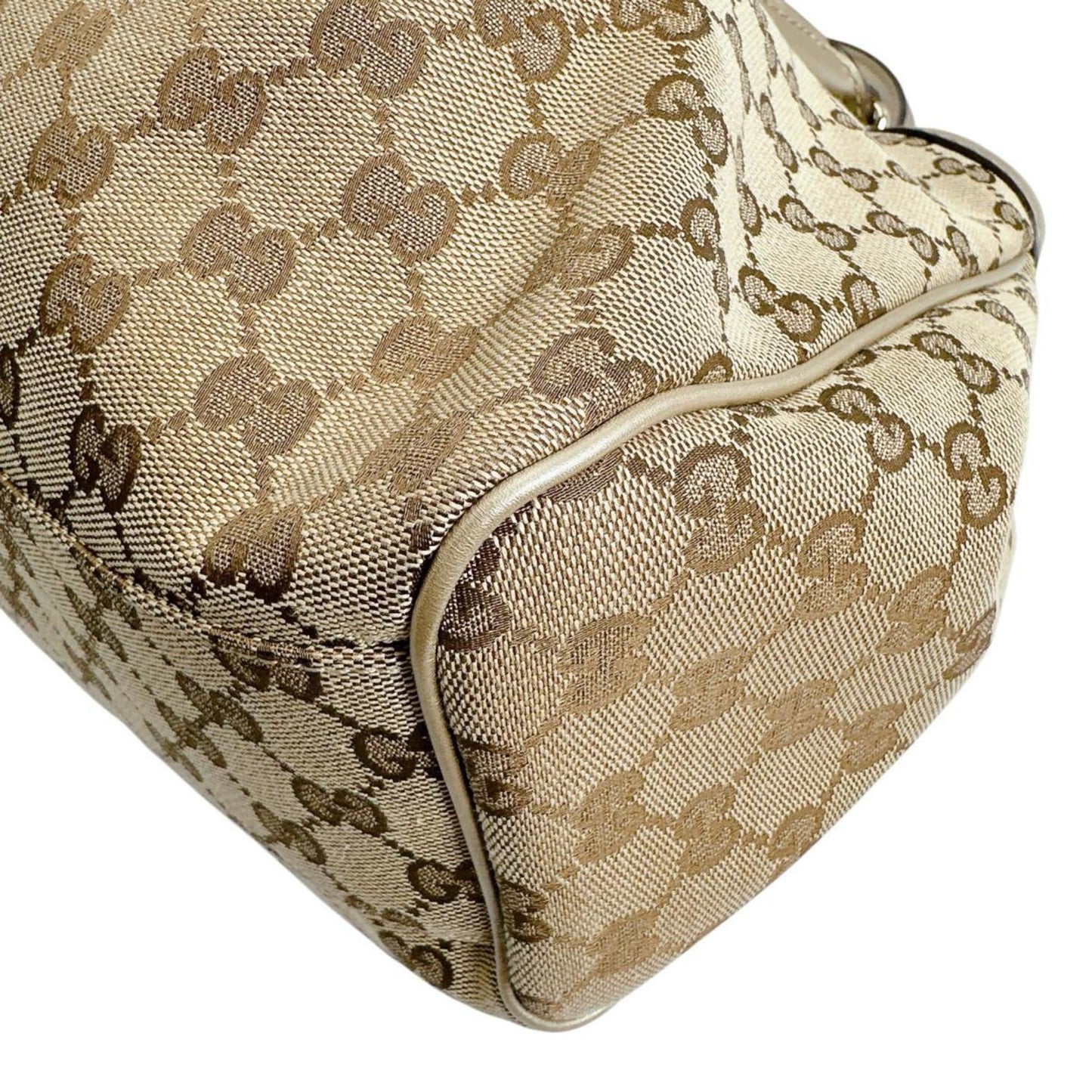 Gucci Gg Canvas Beige Gg Canvas Handbag Tote Bag