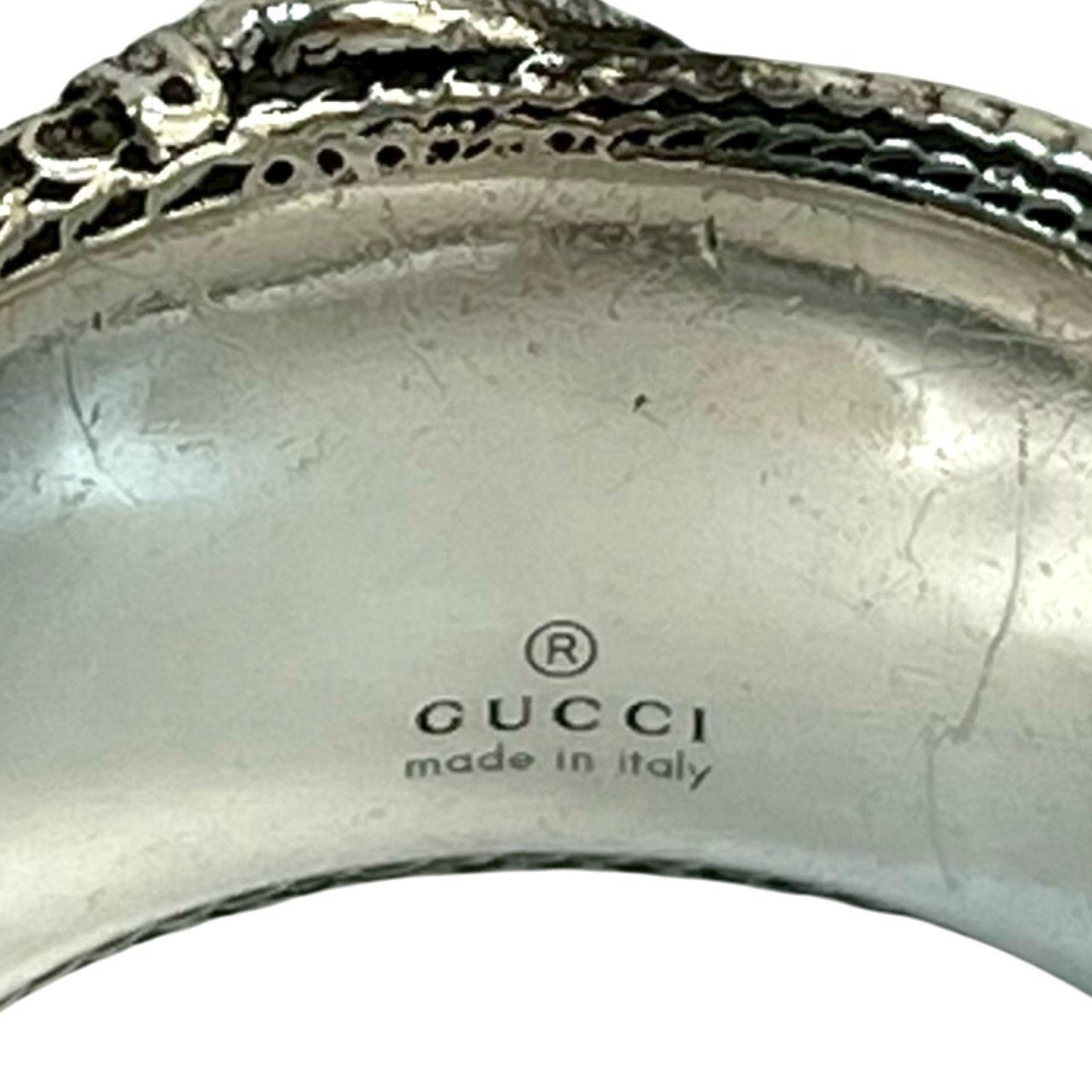 Gucci Silver Silver 925 Band Ring