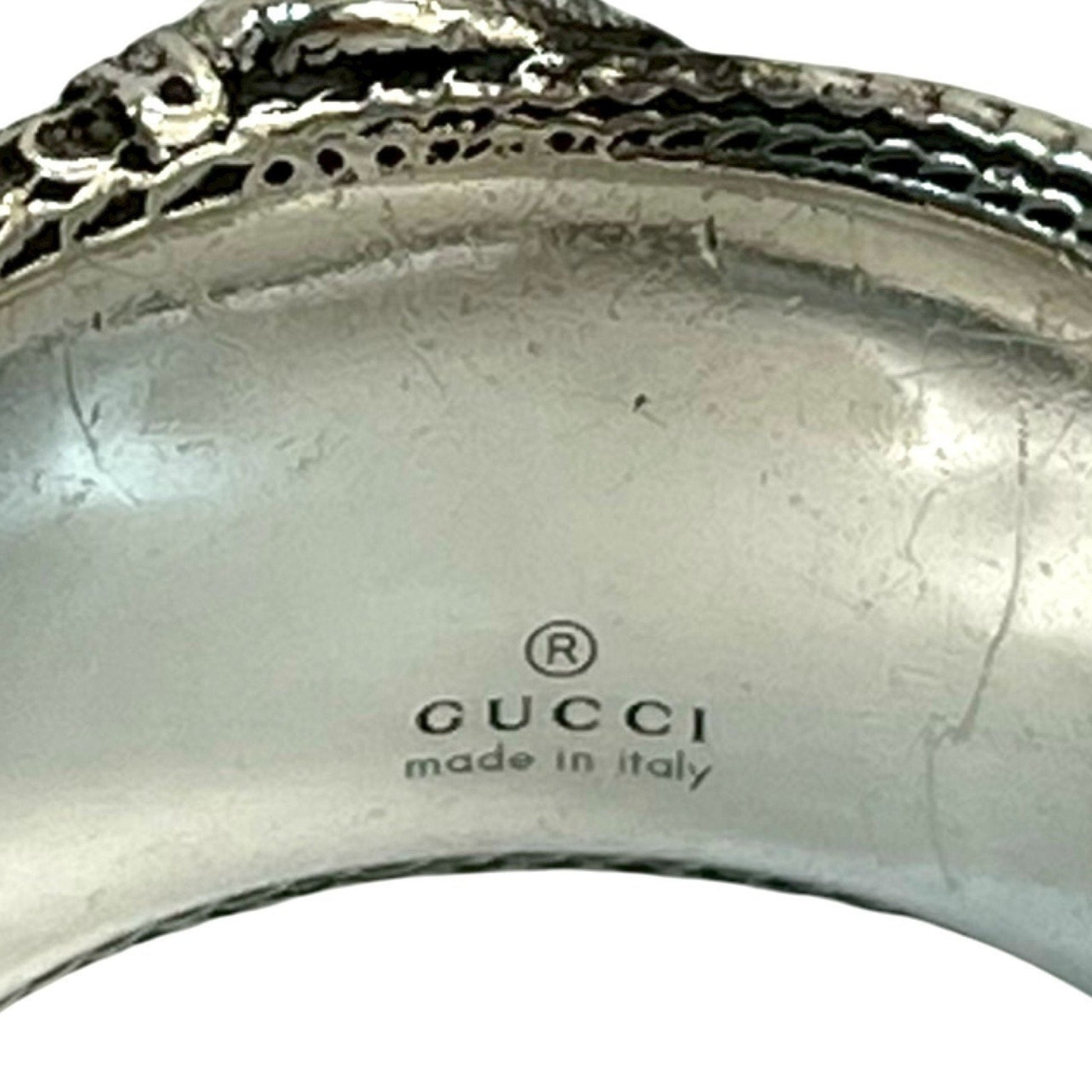 Gucci Silver Silver 925 Band Ring