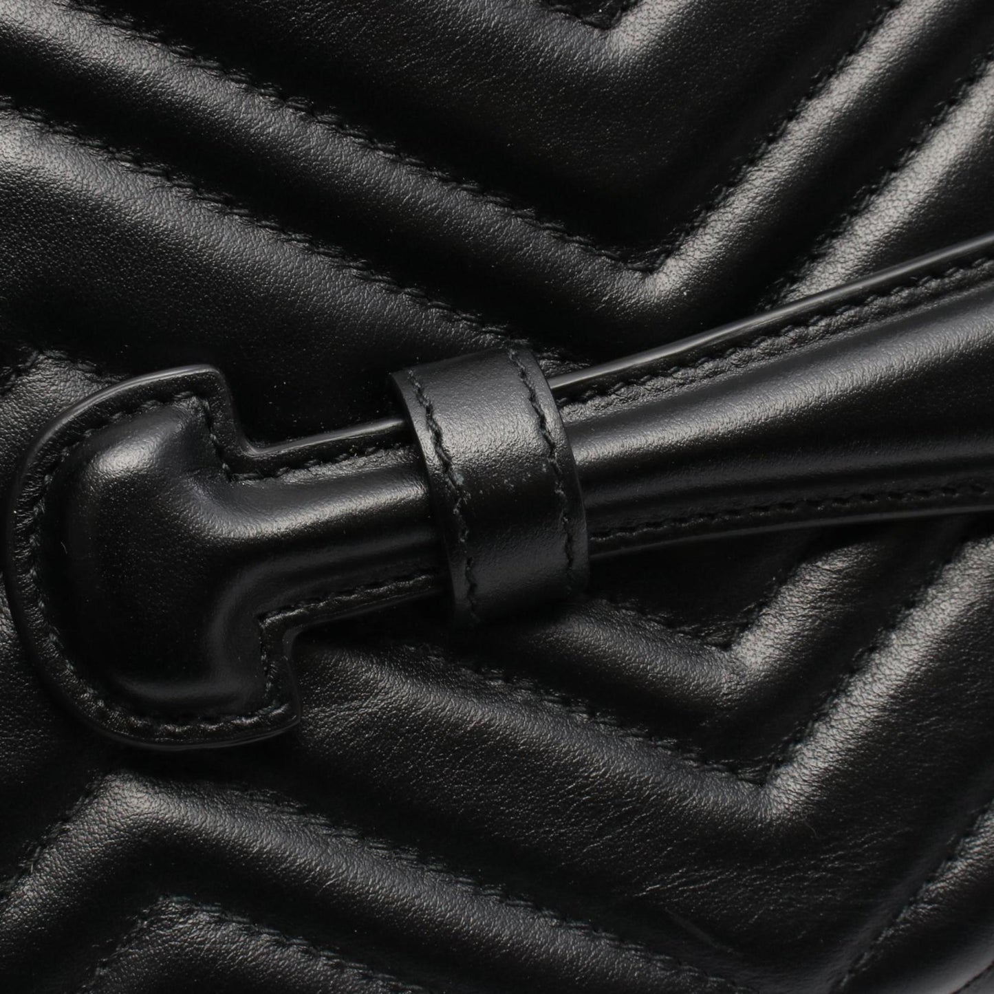 Gucci Black Leather Clutch Bag