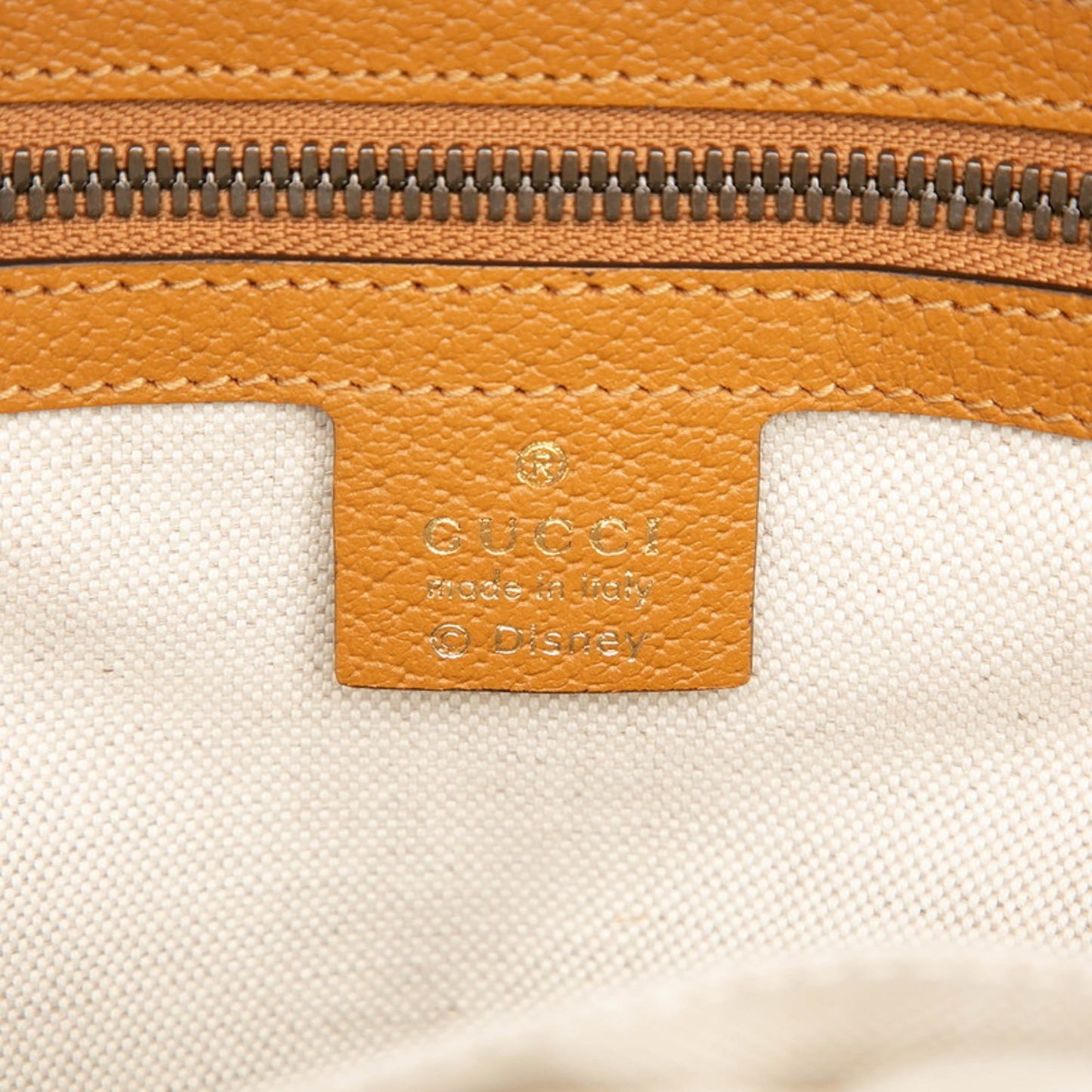 Gucci Brown Multi-Color Pvc Leather Backpack