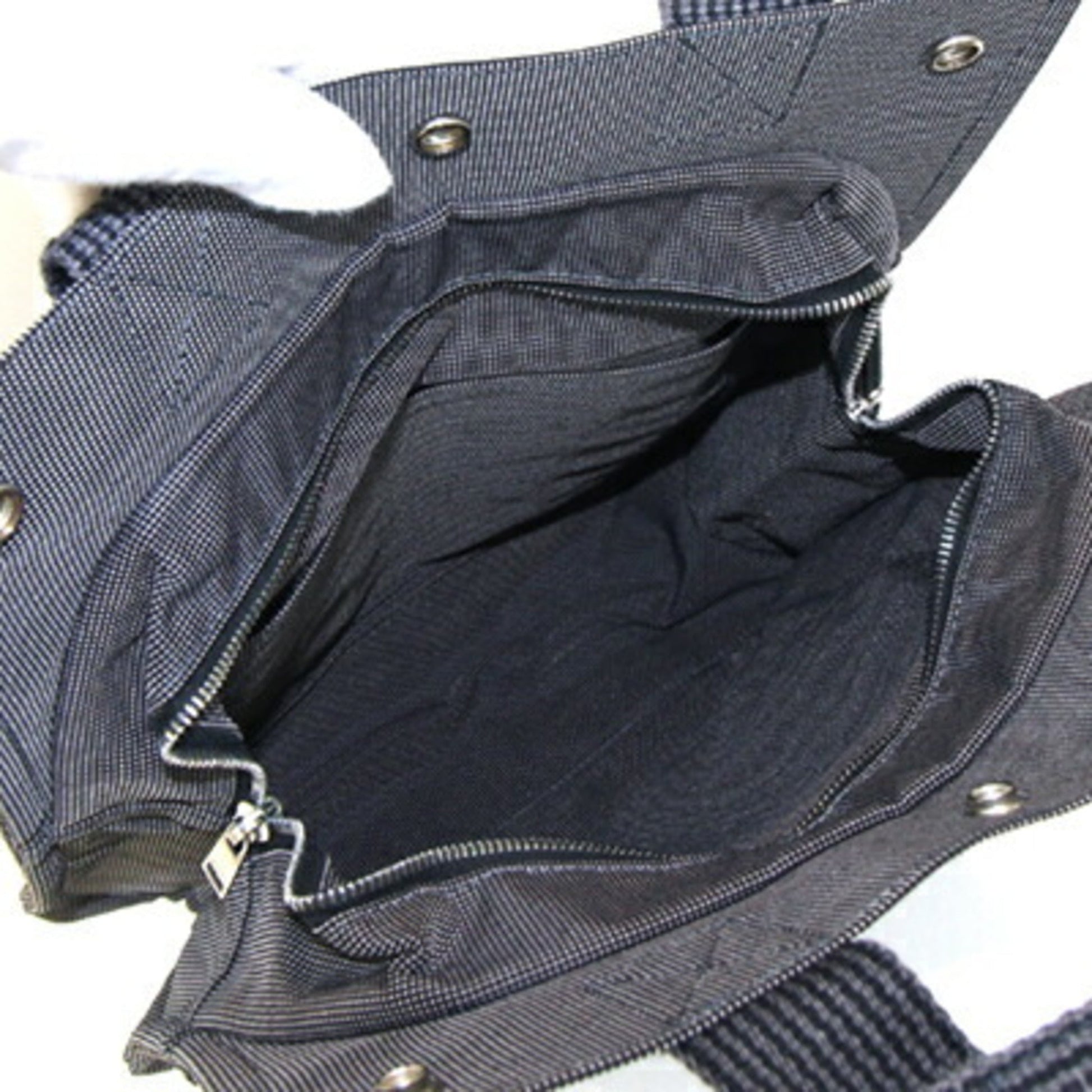 Hermes Backpack Canvas Gray Canvas Backpack 14