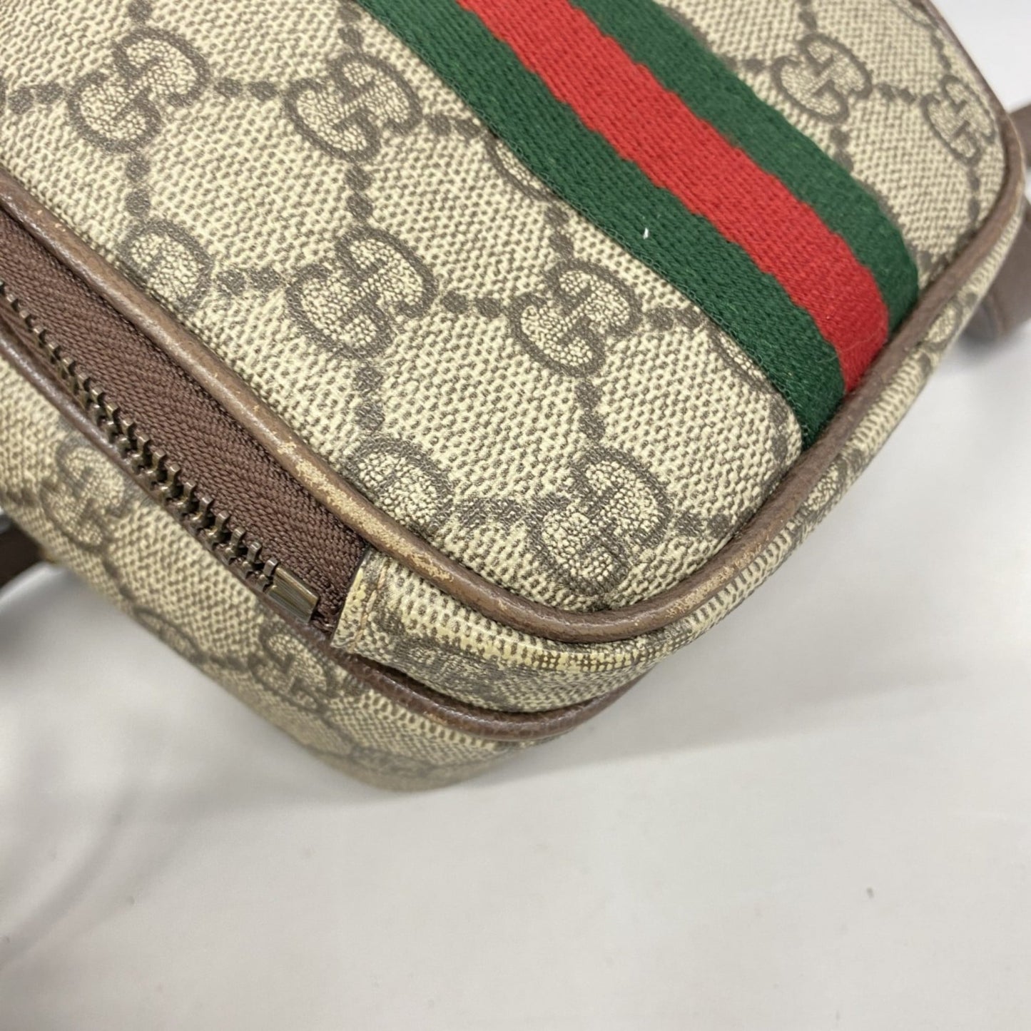 Gucci Brown Pvc Shoulder Bag