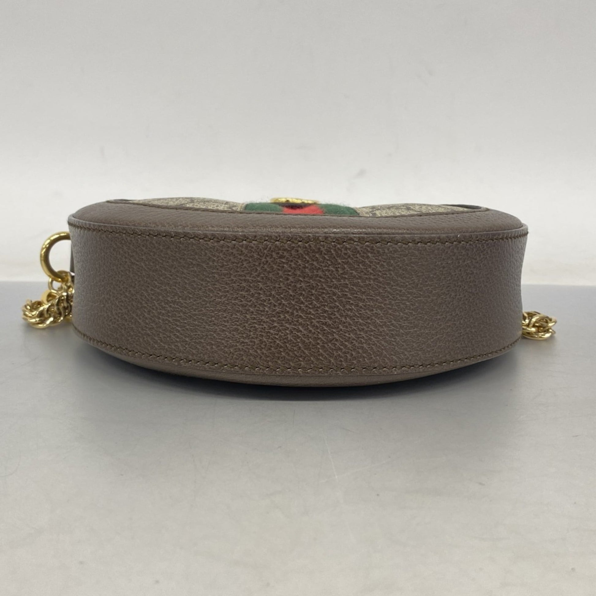 Gucci Brown Pvc Leather Shoulder Bag