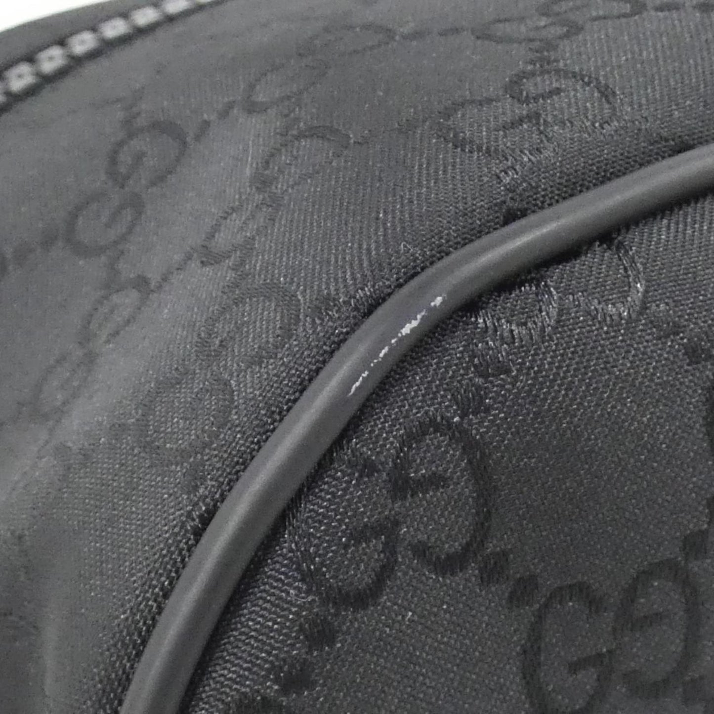 Gucci Guccissima Black Shoulder Bag