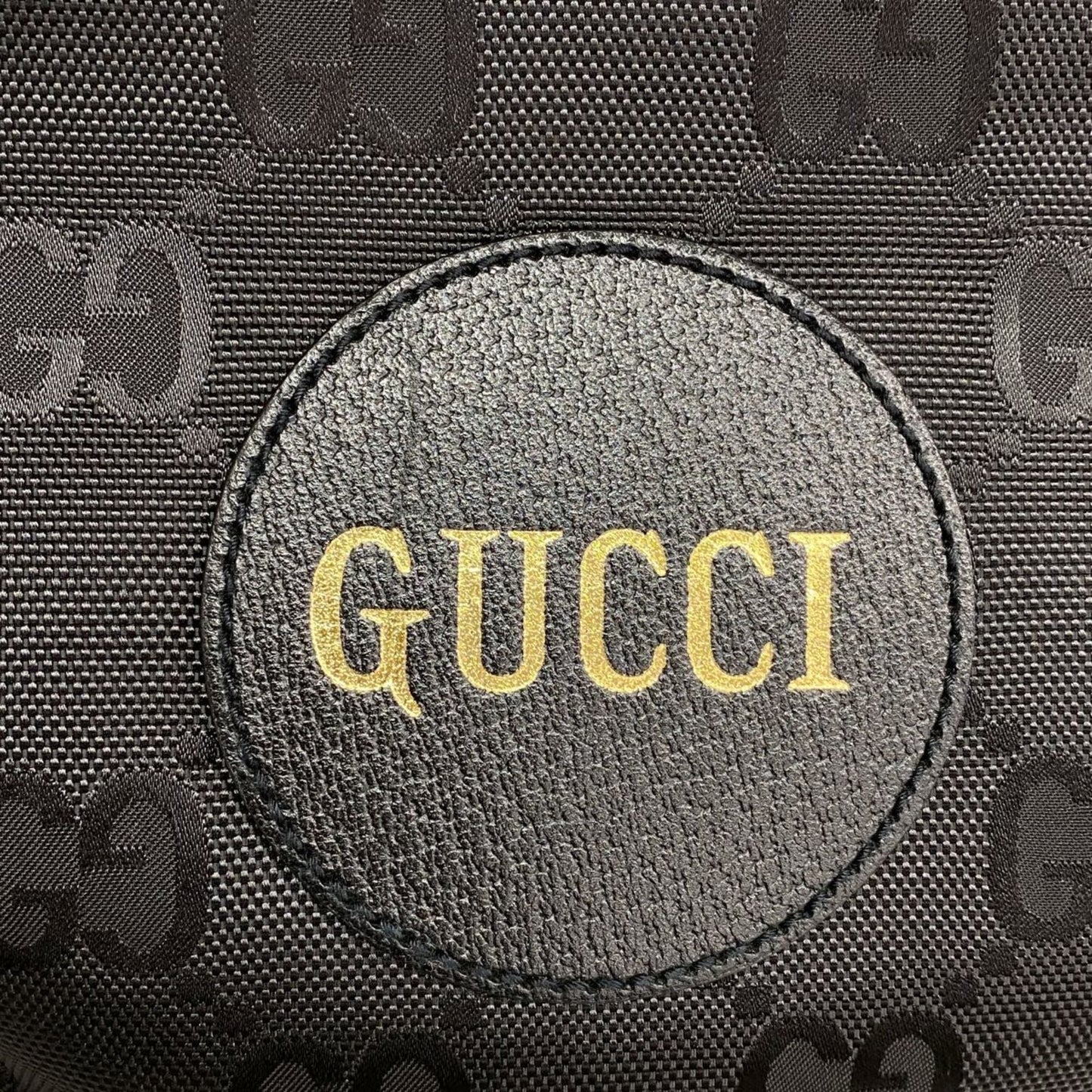 Gucci Black Nylon Tote Bag
