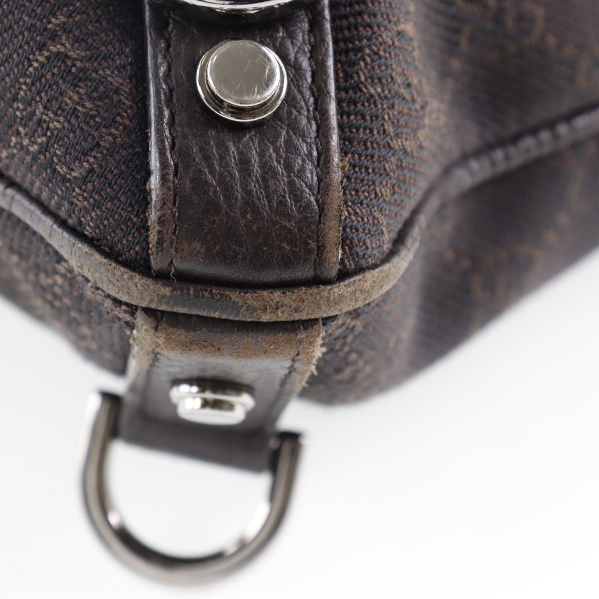 Gucci Abbey Brown Gg Canvas Shoulder Bag