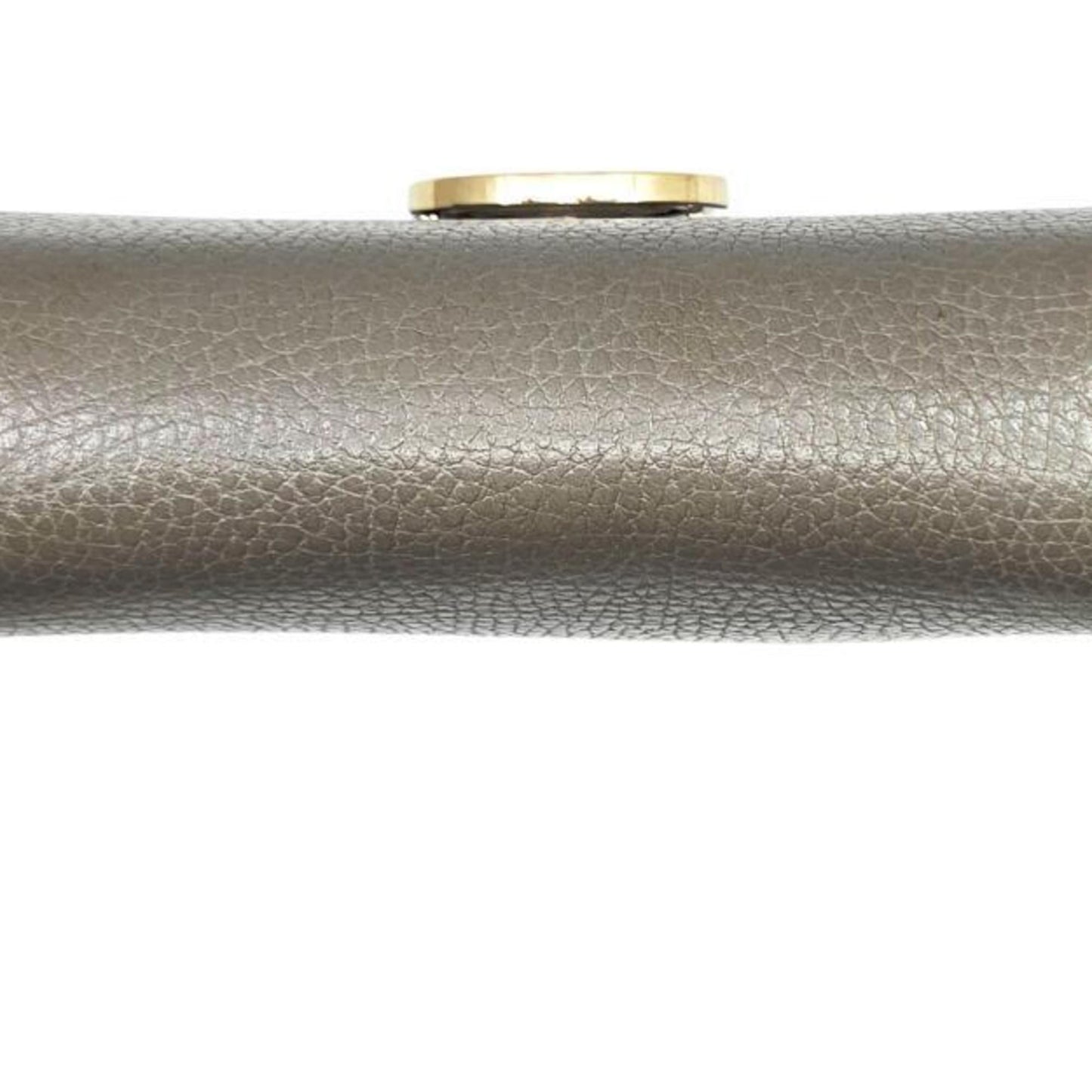 Gucci Gray Leather Shoulder Bag