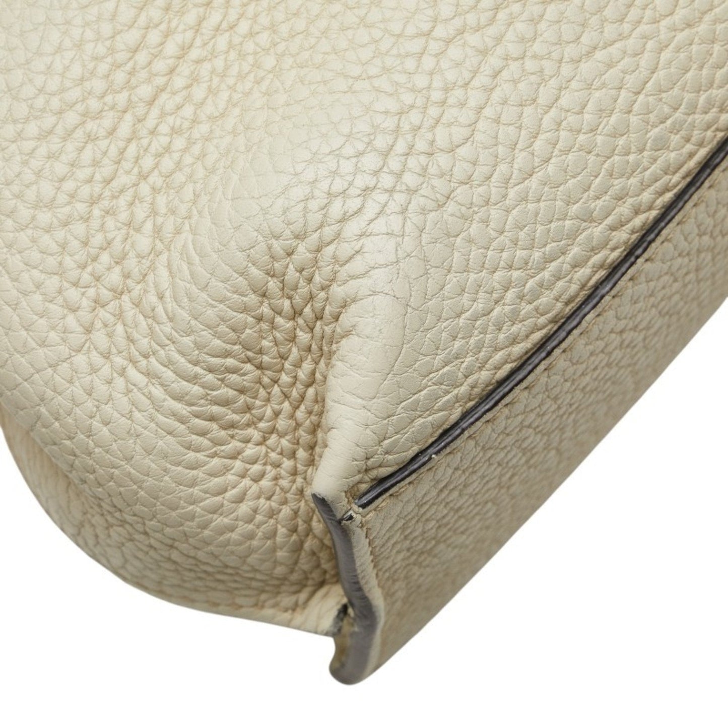 Gucci White Leather Handbag Shoulder Bag