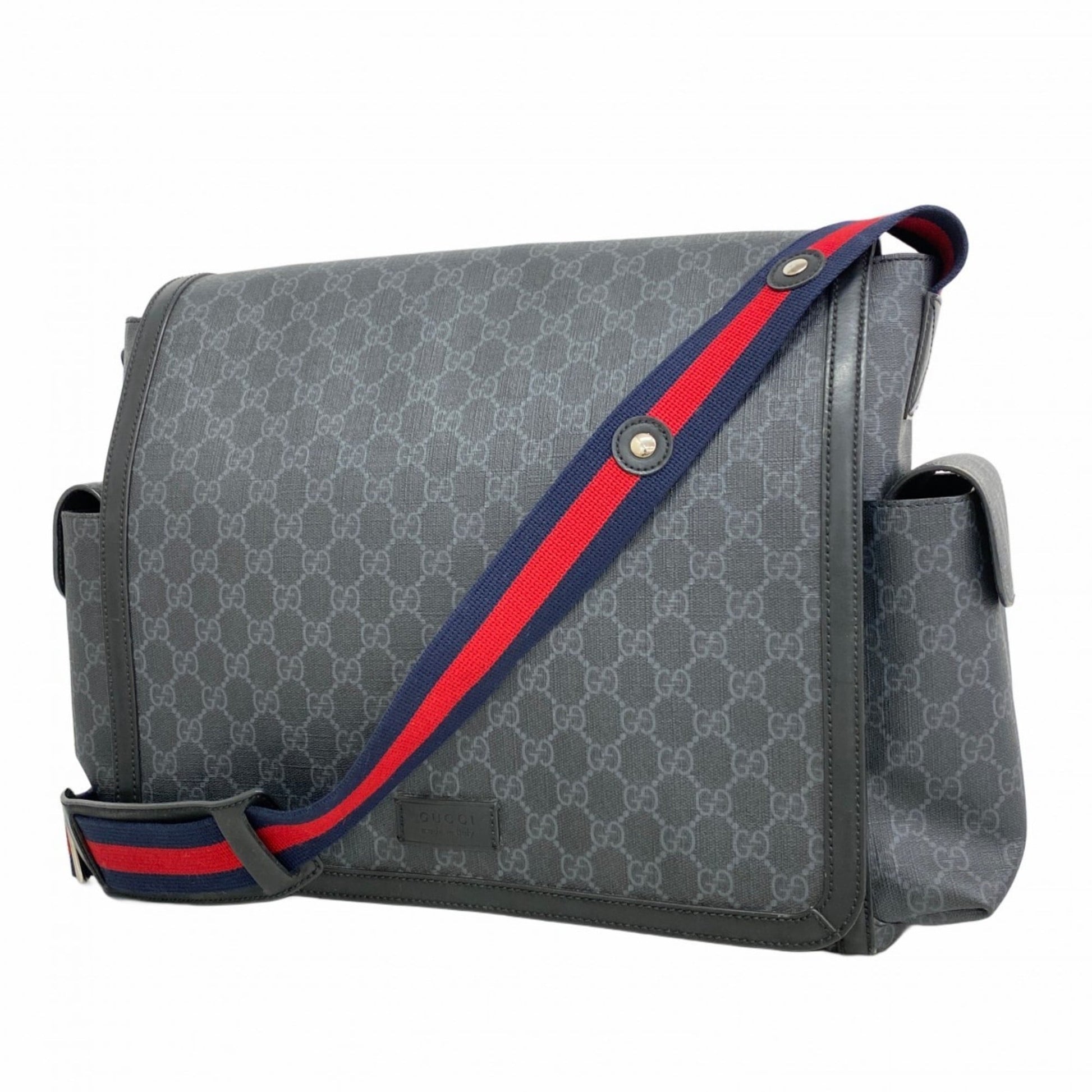 Gucci Black Pvc Shoulder Bag