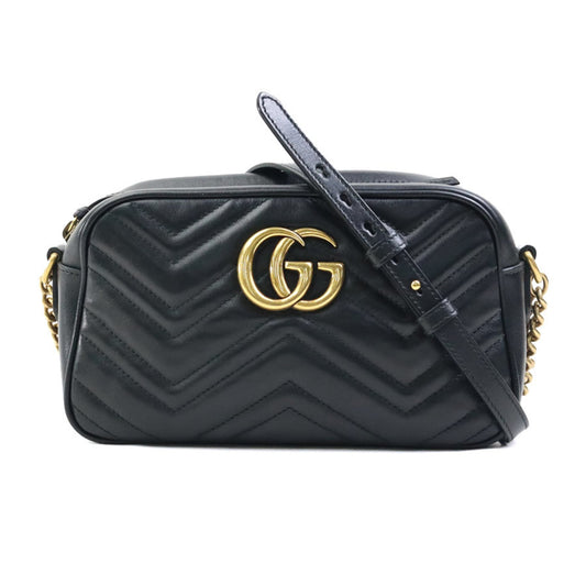 Gucci Black Leather Shoulder Bag