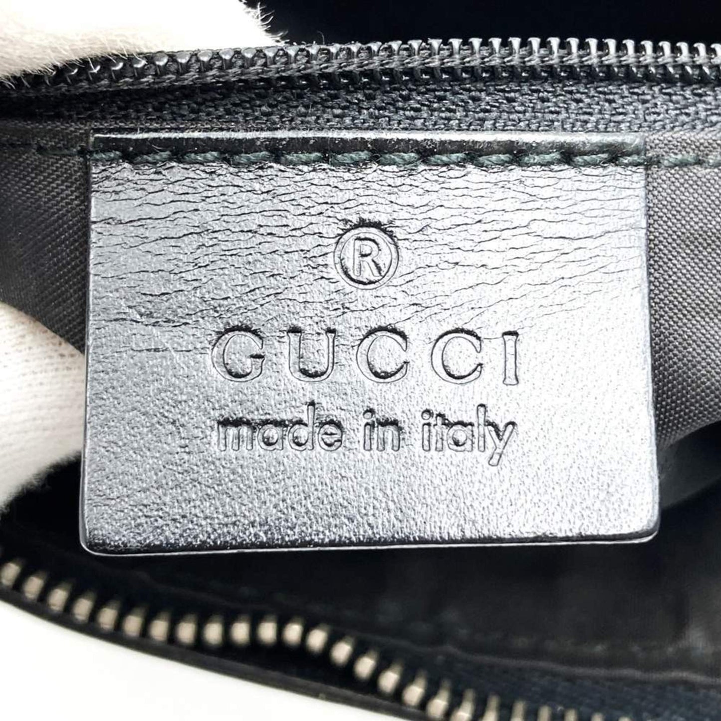 Gucci Black Leather Handbag Shoulder Bag
