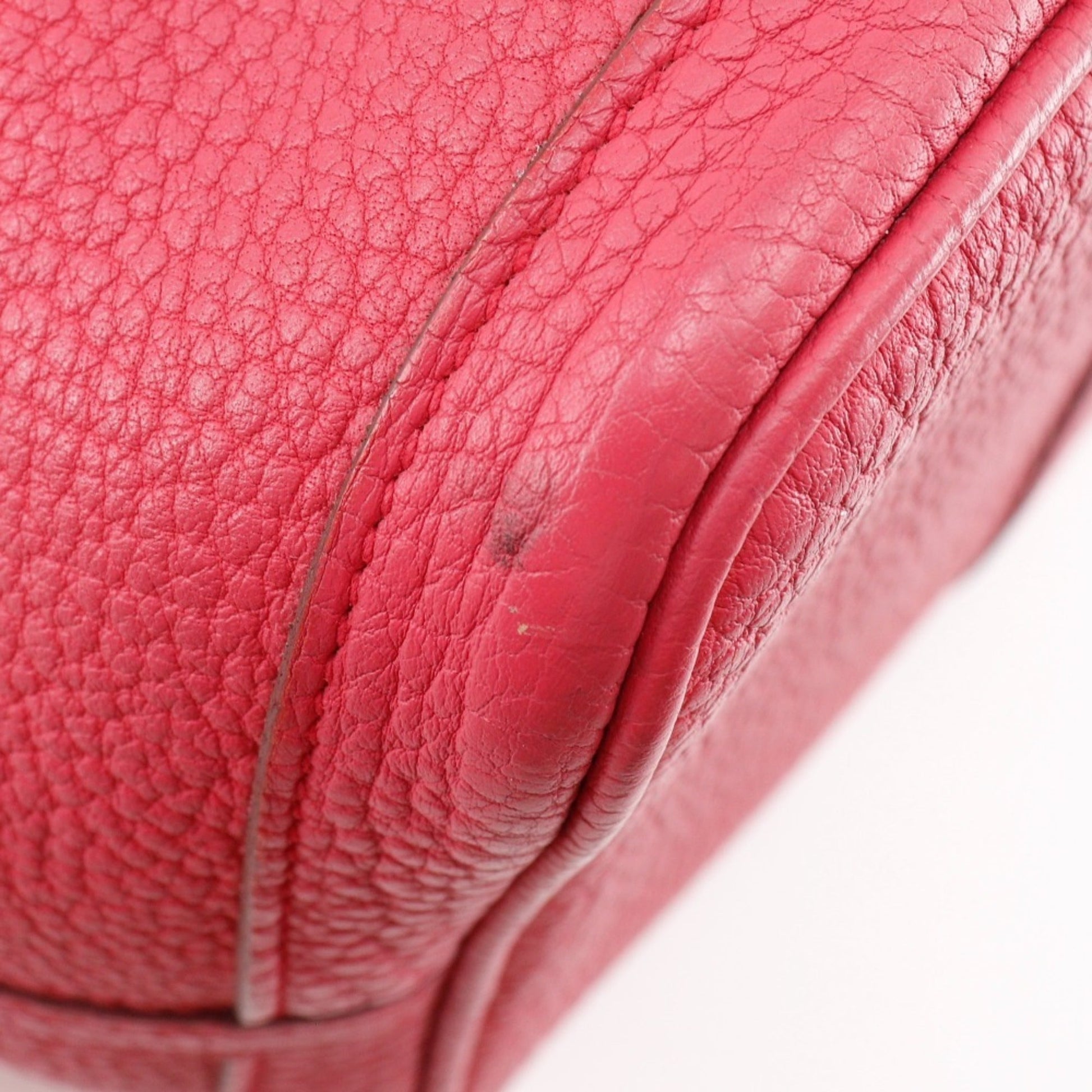 Hermes Negonda Tote Bag Leather Pink Tote Bag 1